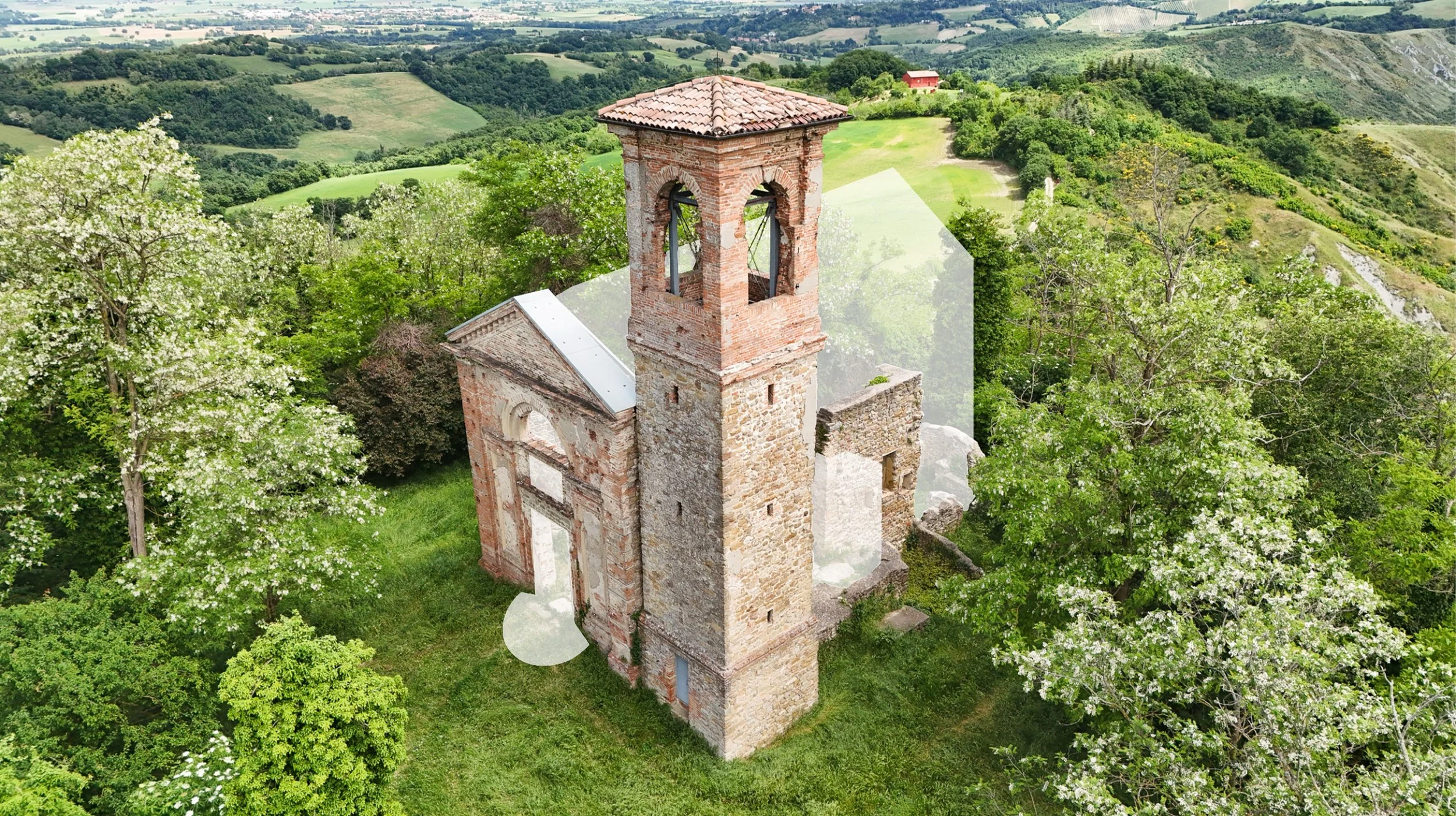 ARCh, ReuseItaly, ReusetheChurch, TO ZERO architecture project, multi-faith sanctuary design, adaptive reuse church Italy, Santa Maria di Settefonti Ozzano dell’Emilia, Gothic Line architecture, memorial architecture concept, interreligious space des