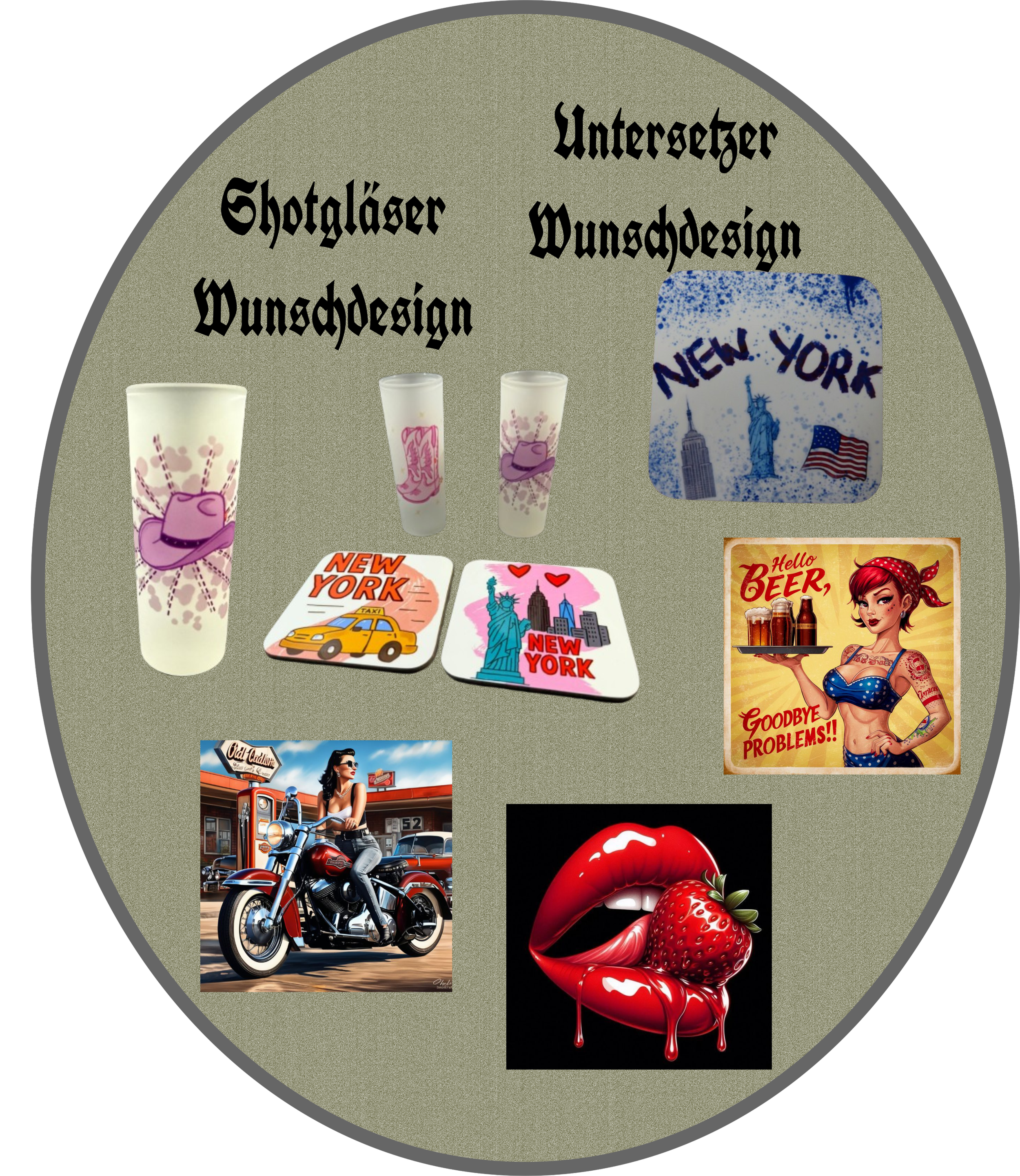 Personalisierte Halloween & x-mas Deko