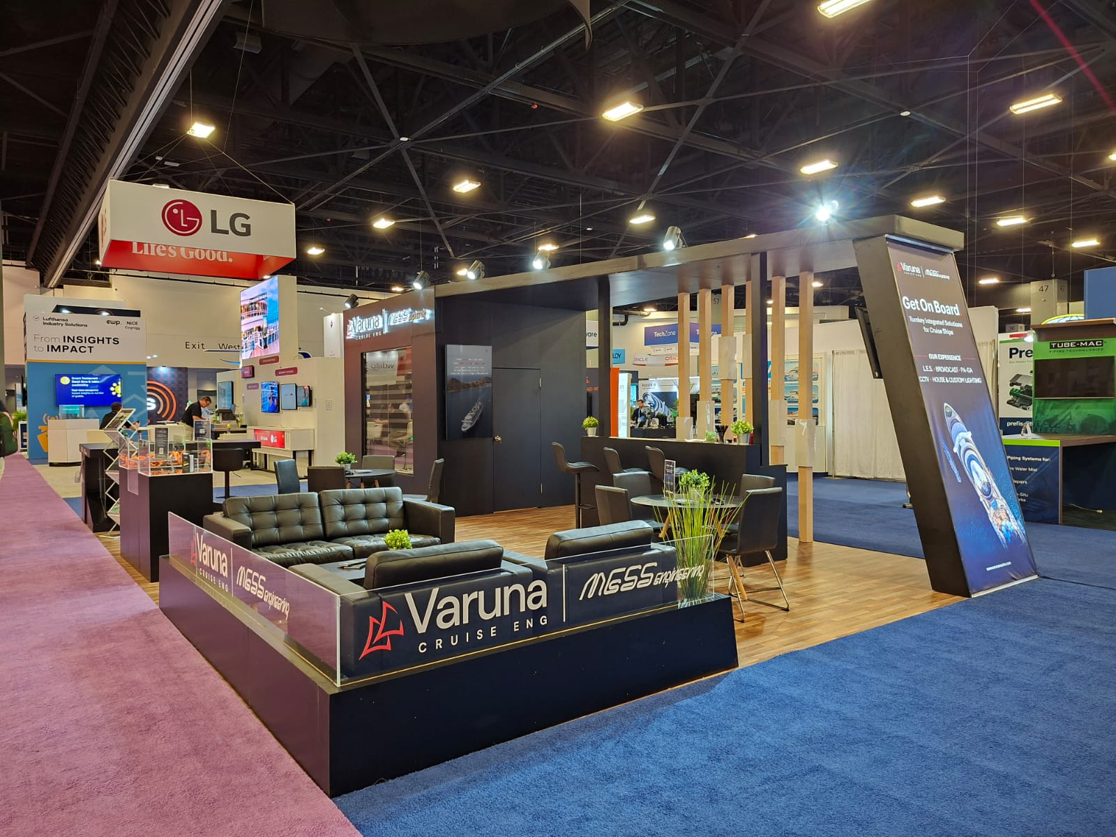 Varuna | MESS Engineering ha partecipato al Seatrade Cruise Global 2026 a Miami: Salite a bordo