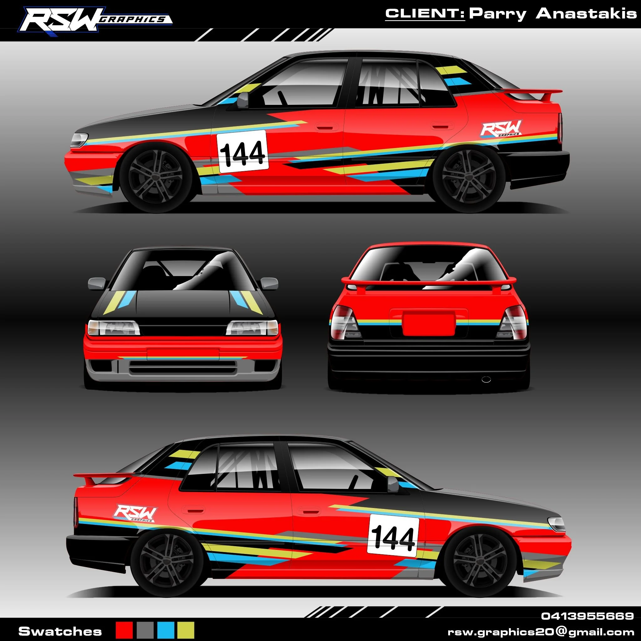 A fresh wrap I designed for Parry Anastakis Pulsar for this weekends @bathurst6hour  as well as the Veloster TCR for iracing.

Also good luck to @anthonyjewell28  in the 6 hour and @chasehoy  in the Transam races this weekend