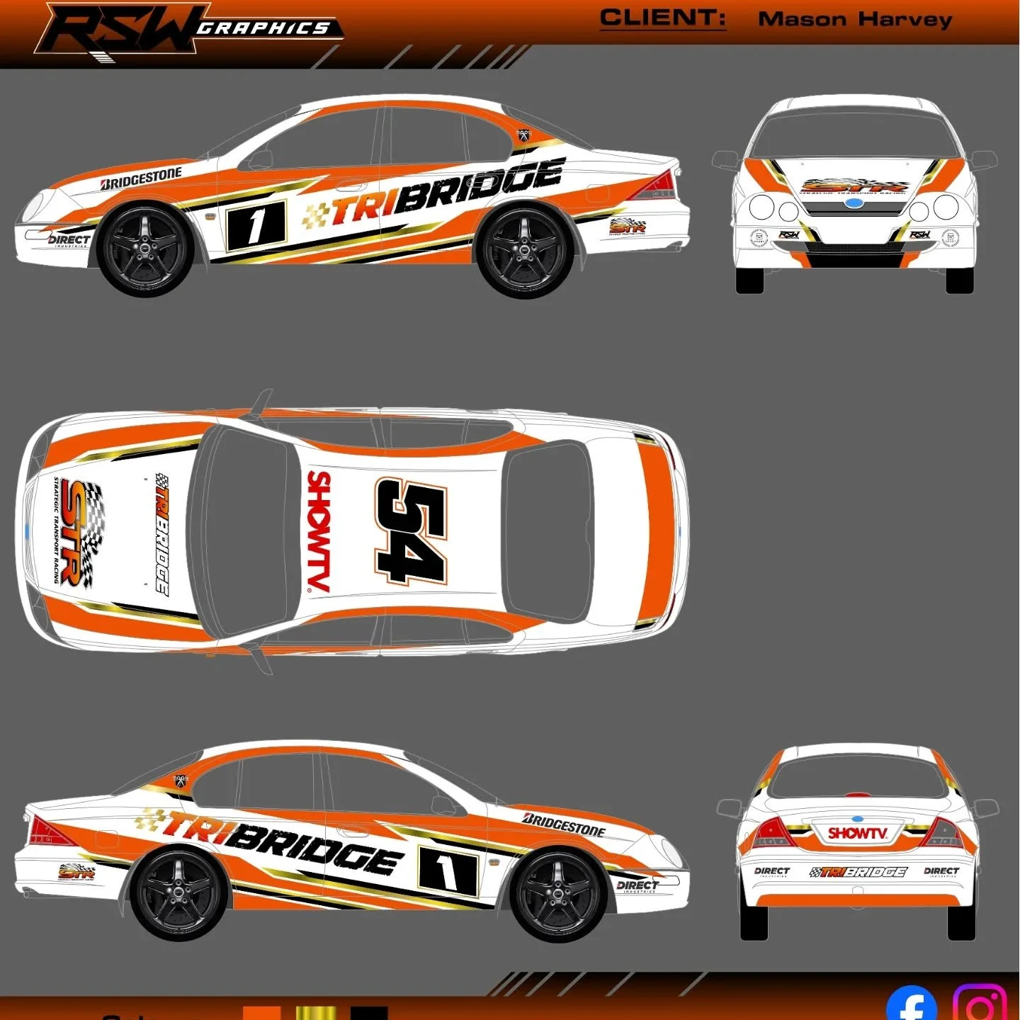 Fresh 2025 design for @masonharveyy Au Saloon taking 3 from 3 over the weekend.