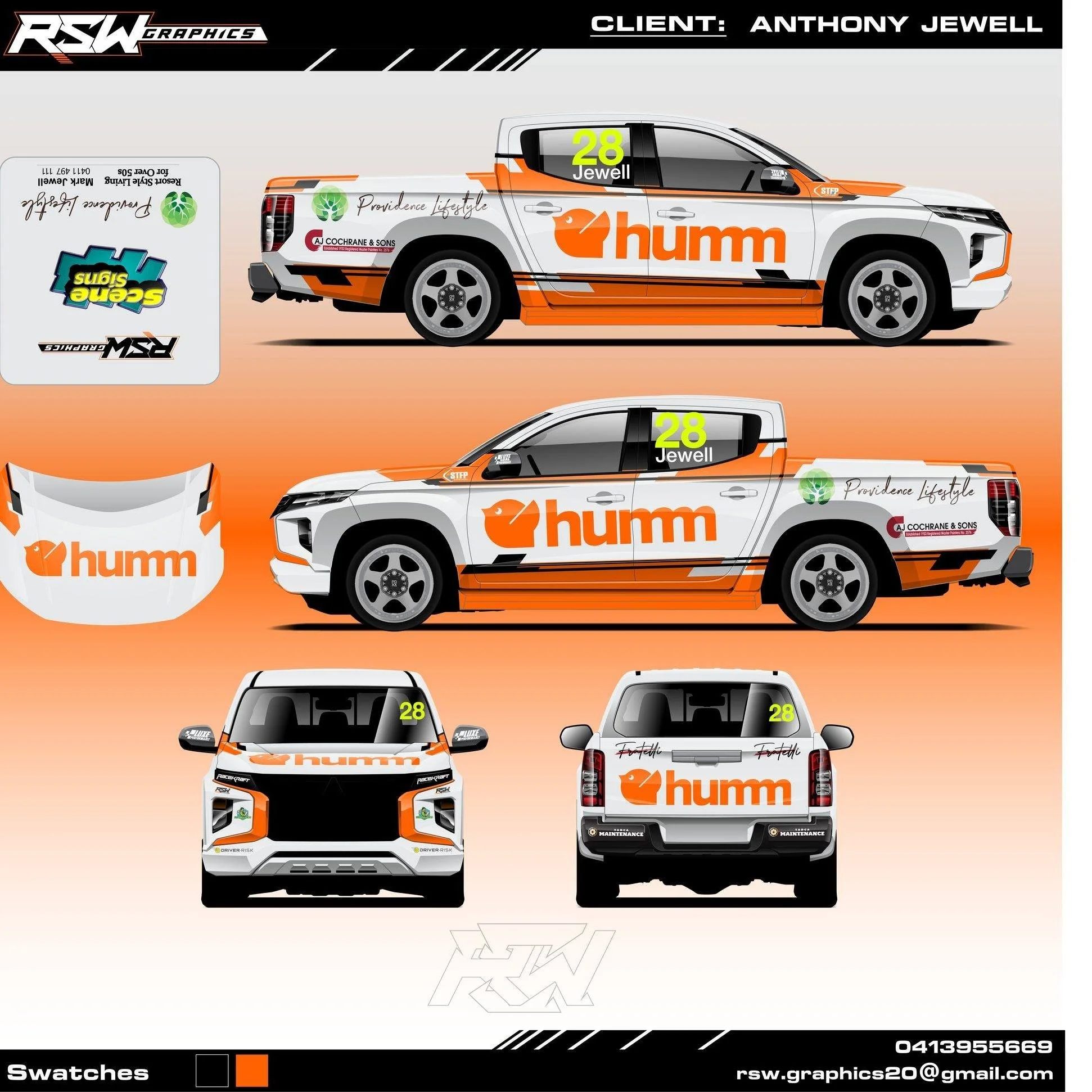 Stoked to be able to design the livery and provide the team shirts for @anthonyjewell28s  debut in the @v8superutes at this weekends Perth Supercar Round.

Thanks to @scenesignswa for bringing my vision to life.