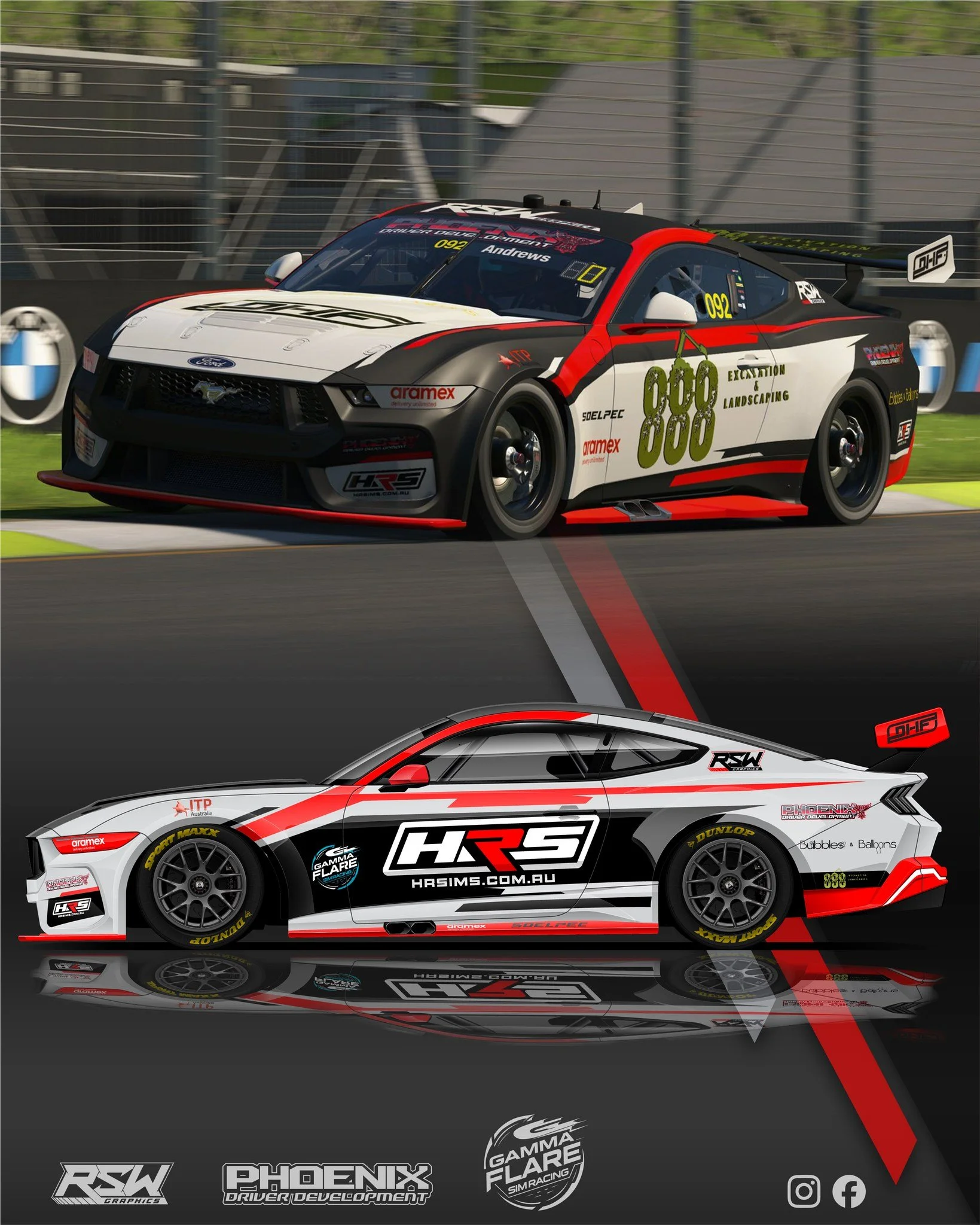 @phoenixracing79 2026 liveries designed earlier this year.