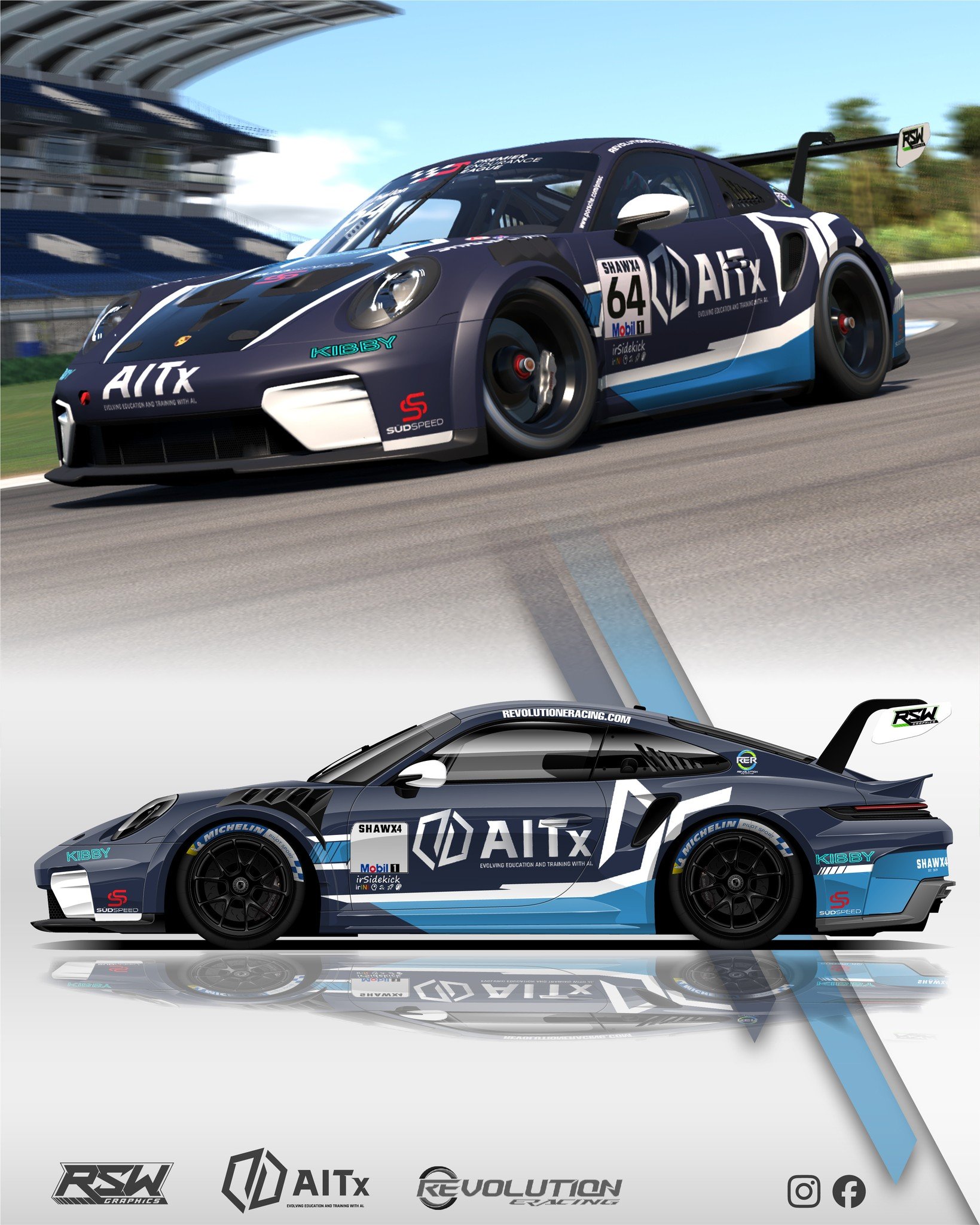 2026 Design for the @revolutioneracing  and AITx team