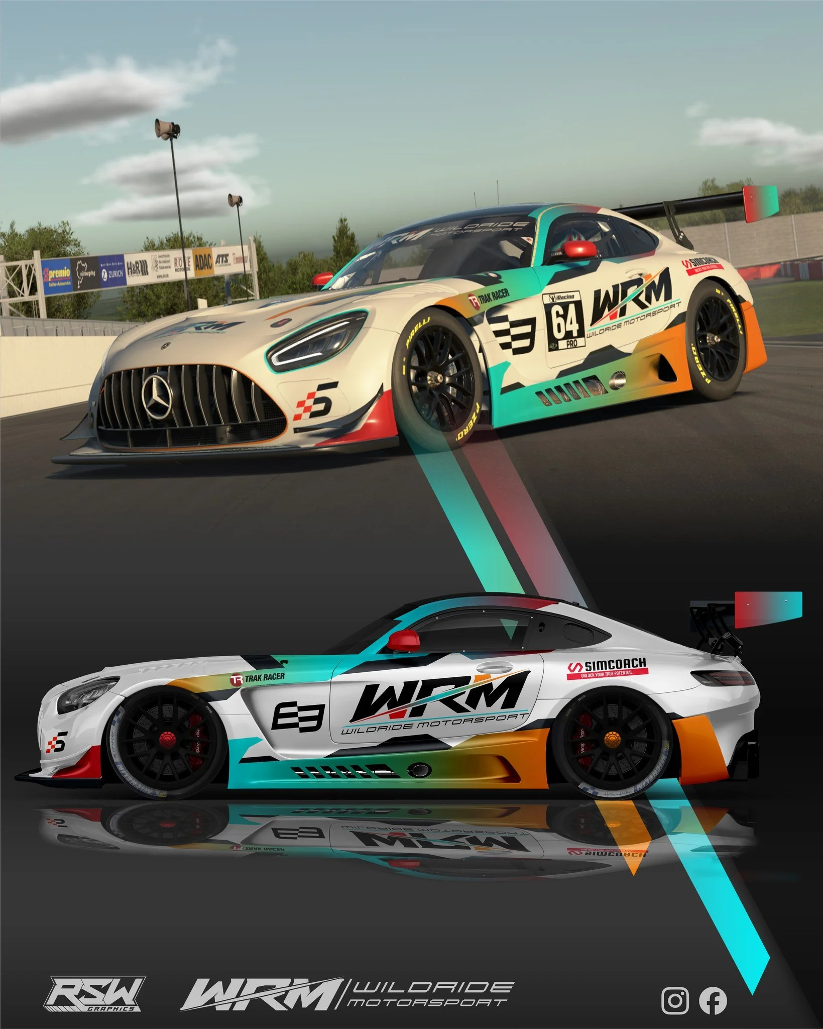 Logo, branding kit and livery package for the boys over at @wildridemotorsport