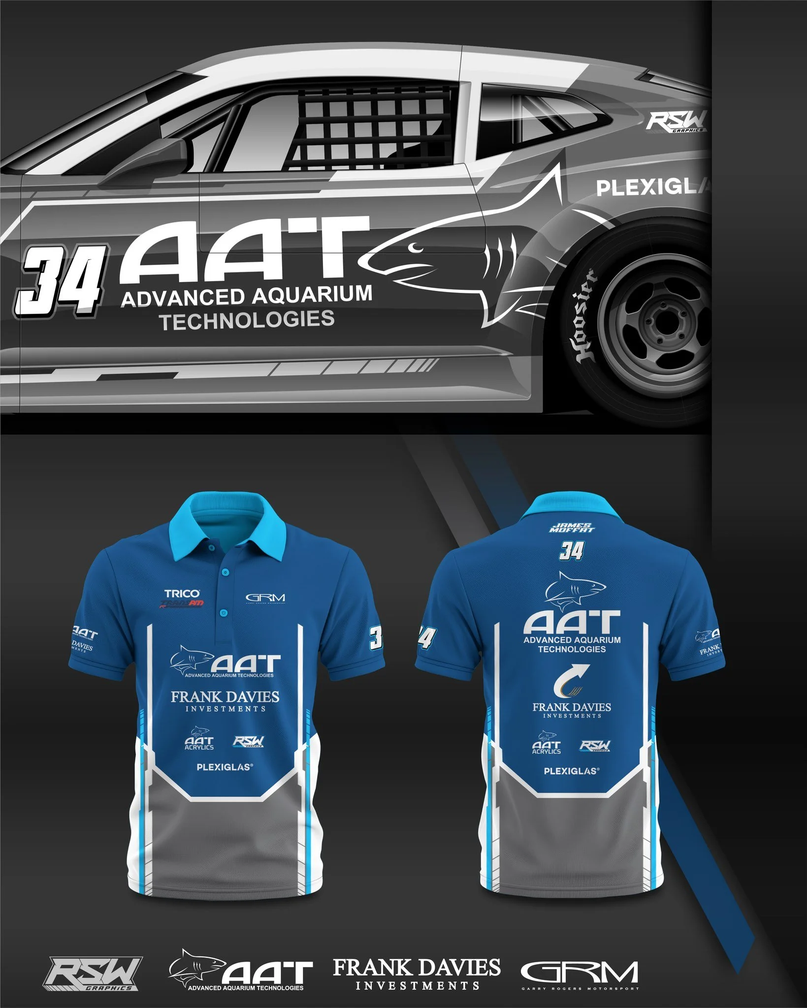 2026 Shirt design for @j_moffat @grmotorsport and AAT