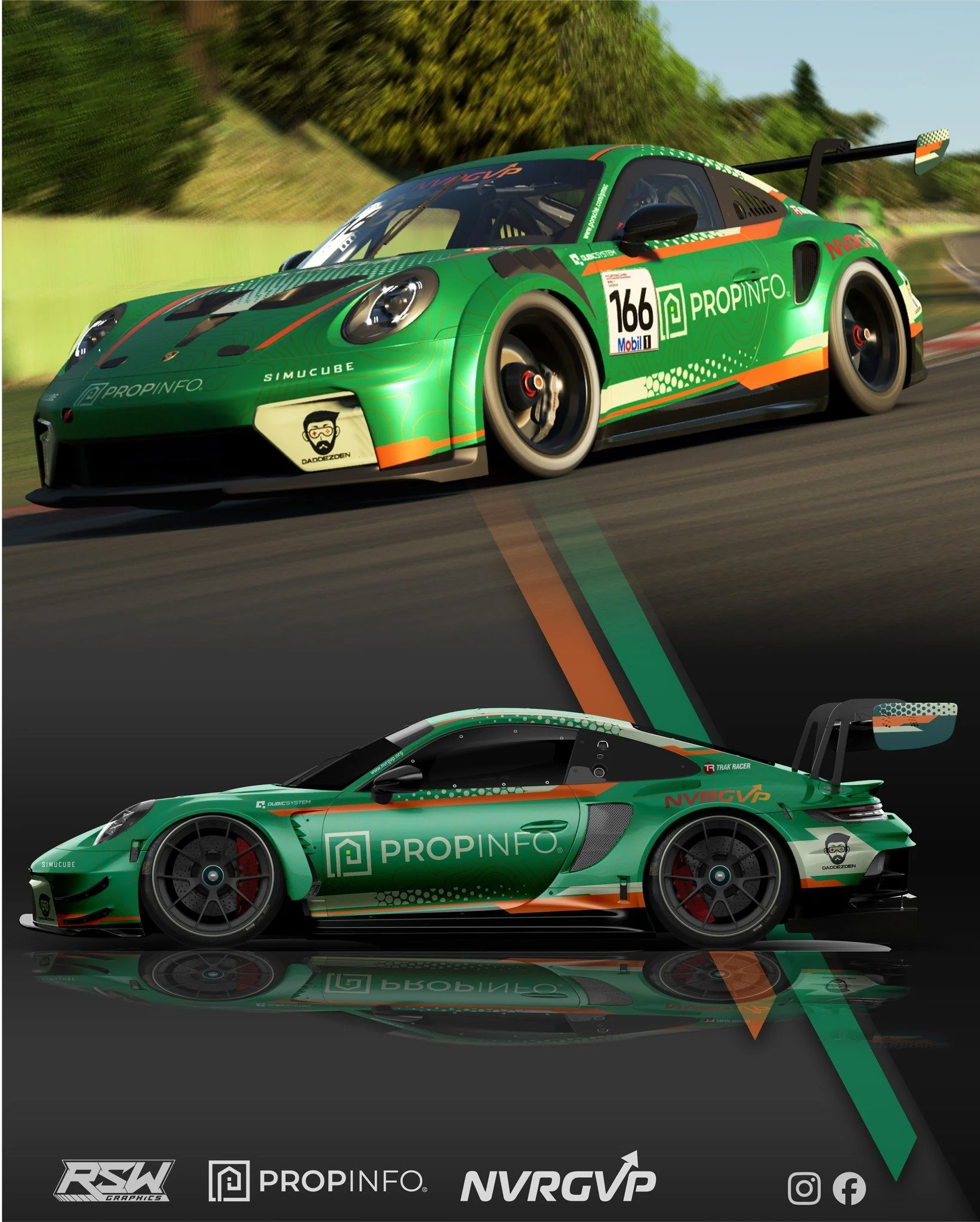 A fleet of newly design cars ready to go for Nik