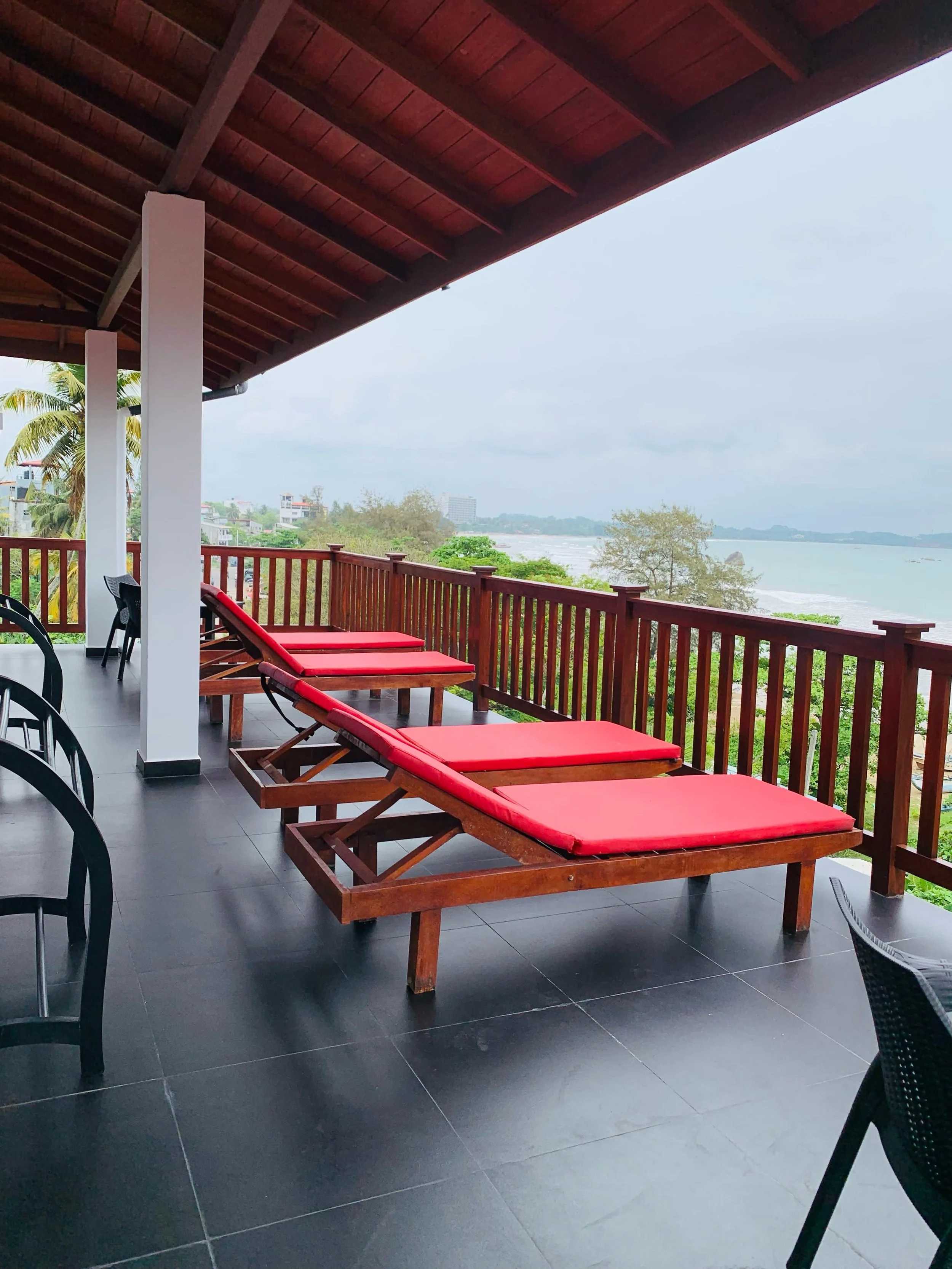 Rooms 31 & 33 Terrace with 4 Sunbeds