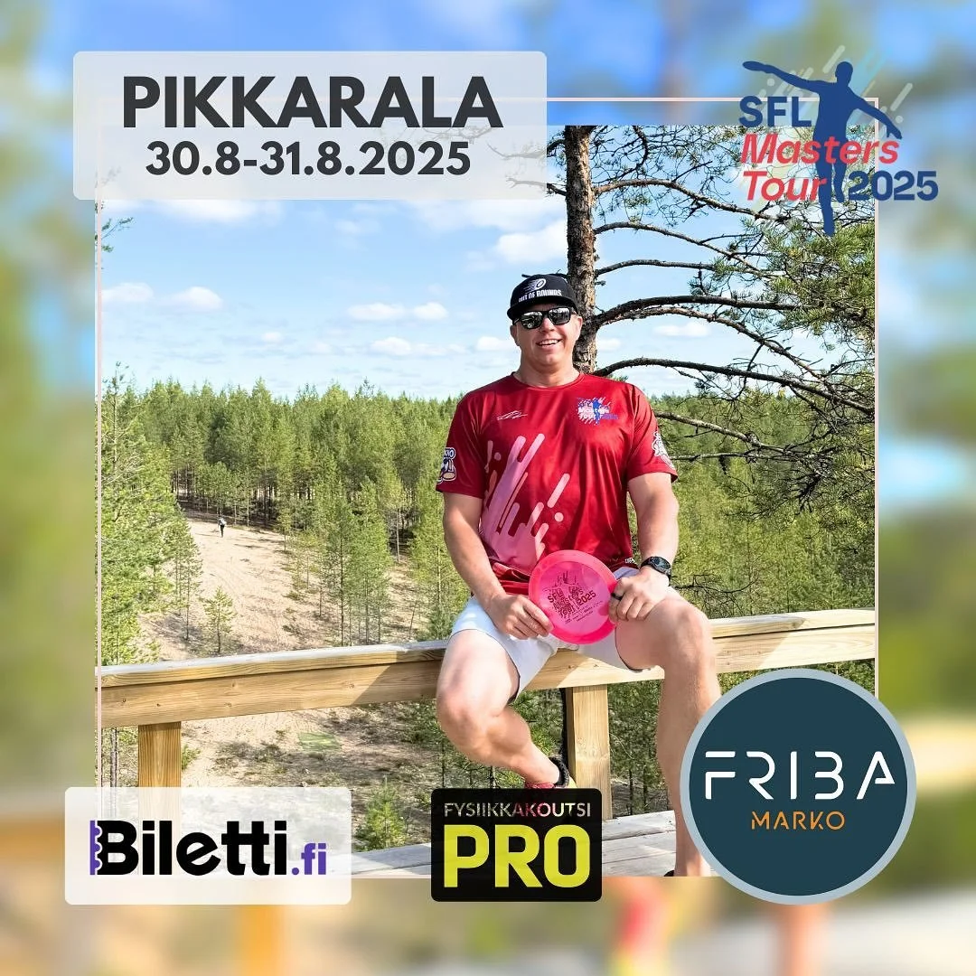 Toissa viikonloppuna Masters Tour vieraili Pikkaralassa Oulussa. Viikonloppuna oli aurinkoinen ja l&auml;mmin s&auml;&auml; helli j&auml;lleen kerran kilpailijoita.

Kilpailu alkoi birdiell&auml; mutta siihen se sitten tyss&auml;sikin. Virheit&auml; 