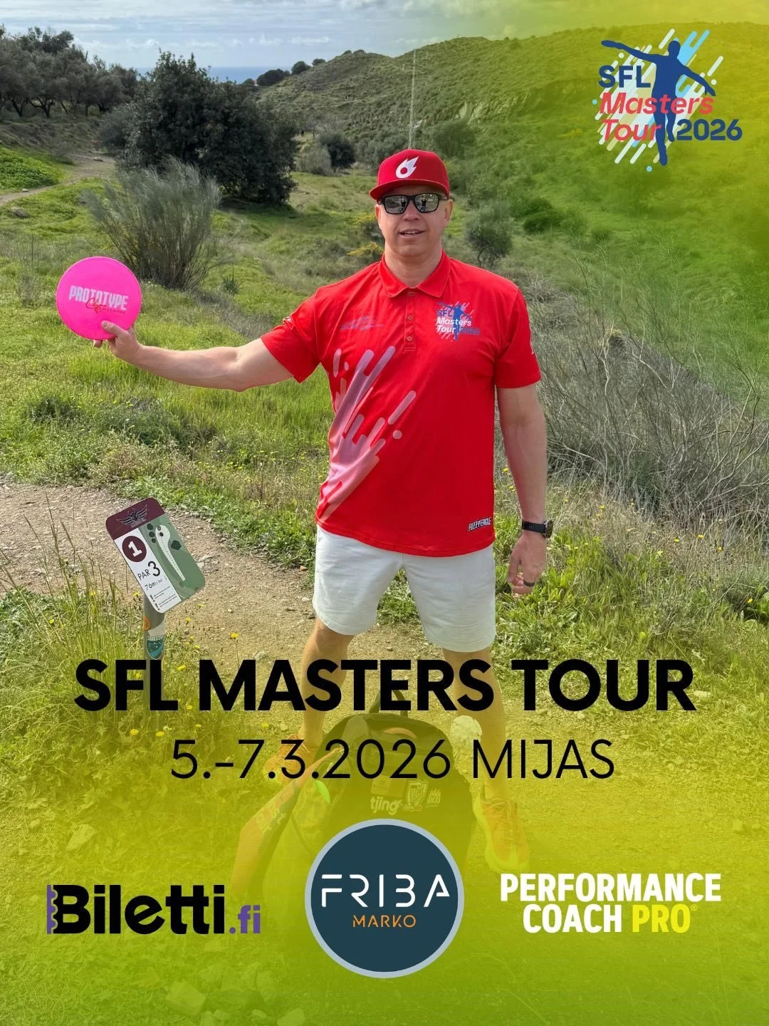 Kauden kolmas @sflmasterstour osakilpailu k&auml;ytiin Espanjan Mijasissa viime viikolla.

L&auml;hdin kisaan suurin odotuksin, sill&auml; olihan heitto kulkenut pitkin talvea p&auml;&auml;asiassa hyvin ja enn&auml;tykset olivat paukkuneet. Mutta kyl