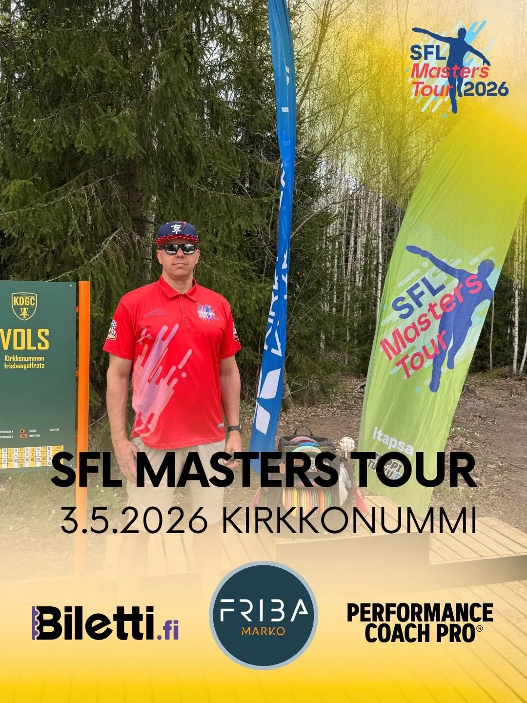 Palasin lomalta 2.5. ja Masters Tour jatkuikin sitten heti sunnuntaina 3.5.

K&auml;vin huhtikuussa pelaamassa kilpailun samalla radalla ja se olikin yksi kauden parhaista t&auml;h&auml;n asti. L&auml;hdin t&auml;nne siis suurin odotuksin ja mieli vi