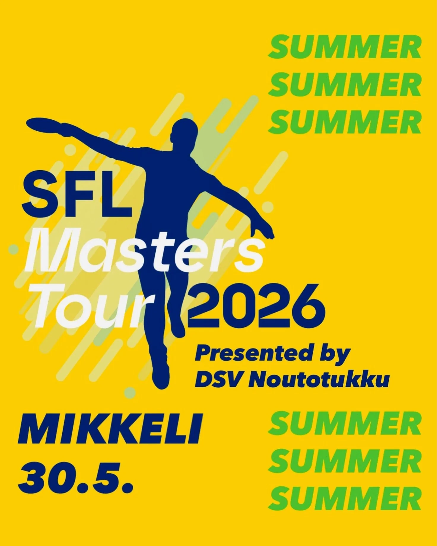 Huomenna Kaihussa toivottavasti kopsuu v&auml;hemm&auml;n ja kilisee enemm&auml;n! 🥏💪🏽 Mikkelin yhden p&auml;iv&auml;n kisan yhteisty&ouml;kumppanina toimii @dsv_global 🔥 Kiitos tuestanne!

#mikkeli #sflmasterstour #frisbeegolf