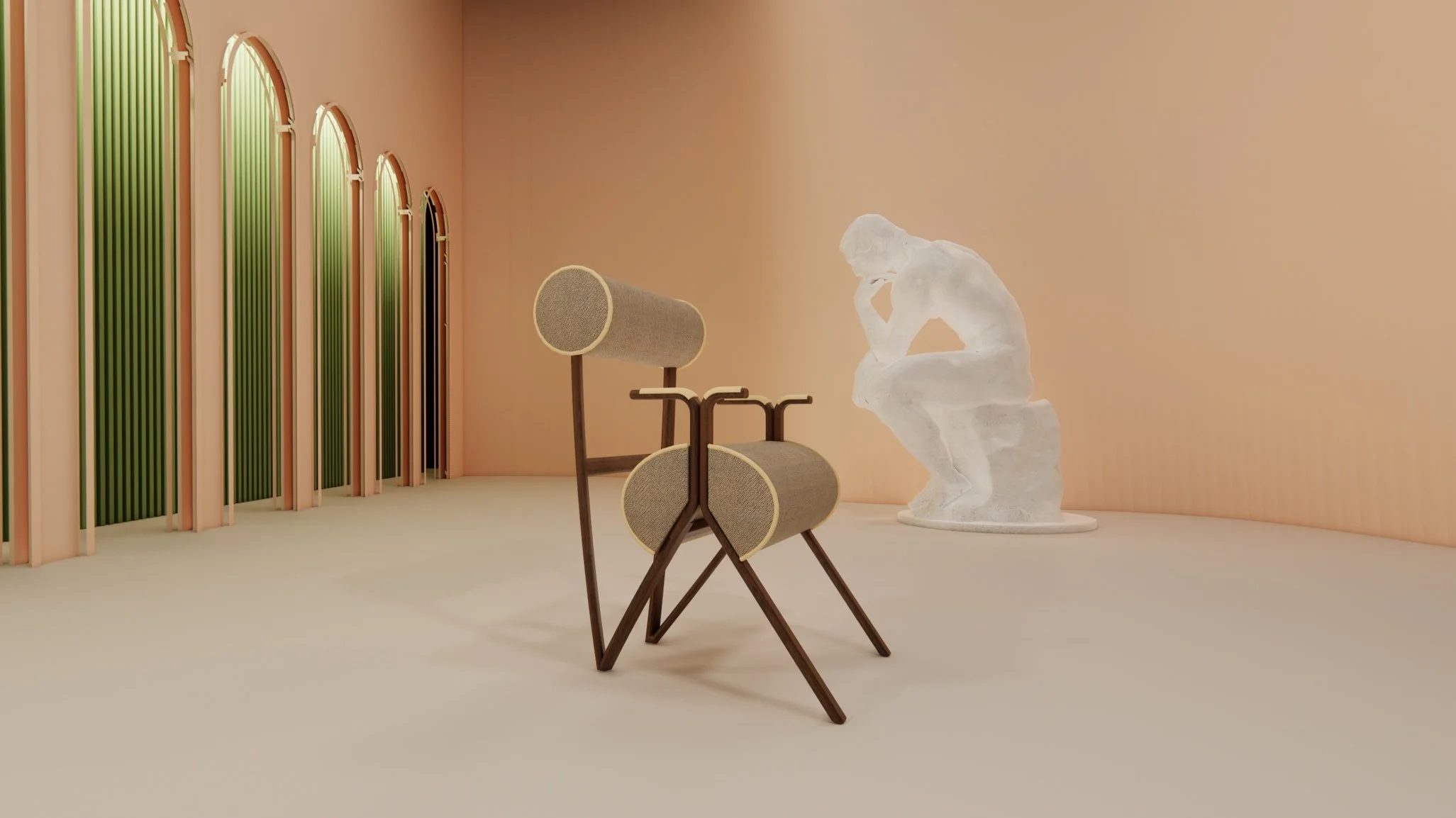 CHAIR COMPETITION (3 CHAIRS)