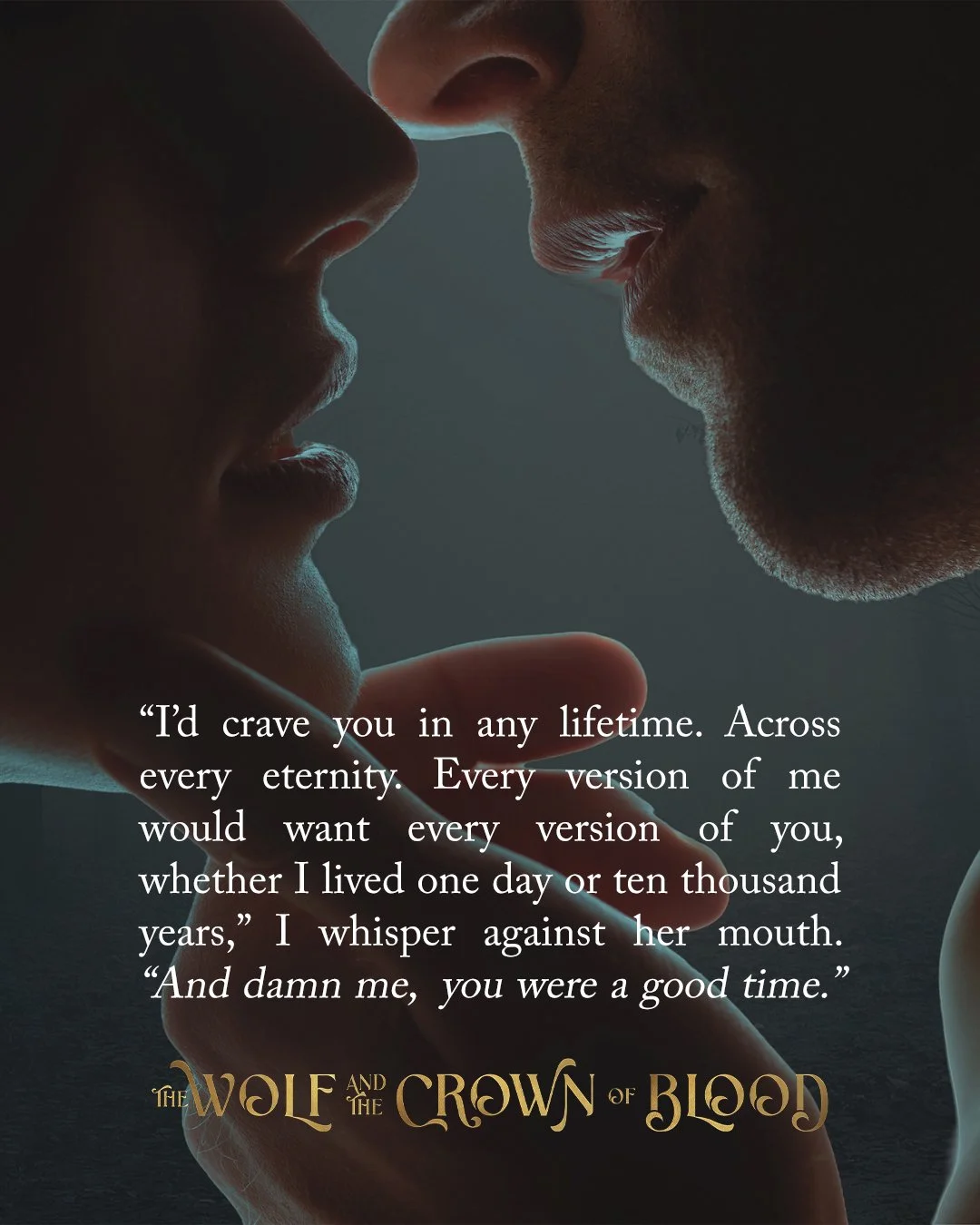 &quot;D*mn me, you were a good time.&quot;

🔥

I've never felt so overwhelmed by a response to a book. WOLF is still over 3 months out, and there's so much news I can't share yet, but I do want to thank you for going on this new journey with me. It'