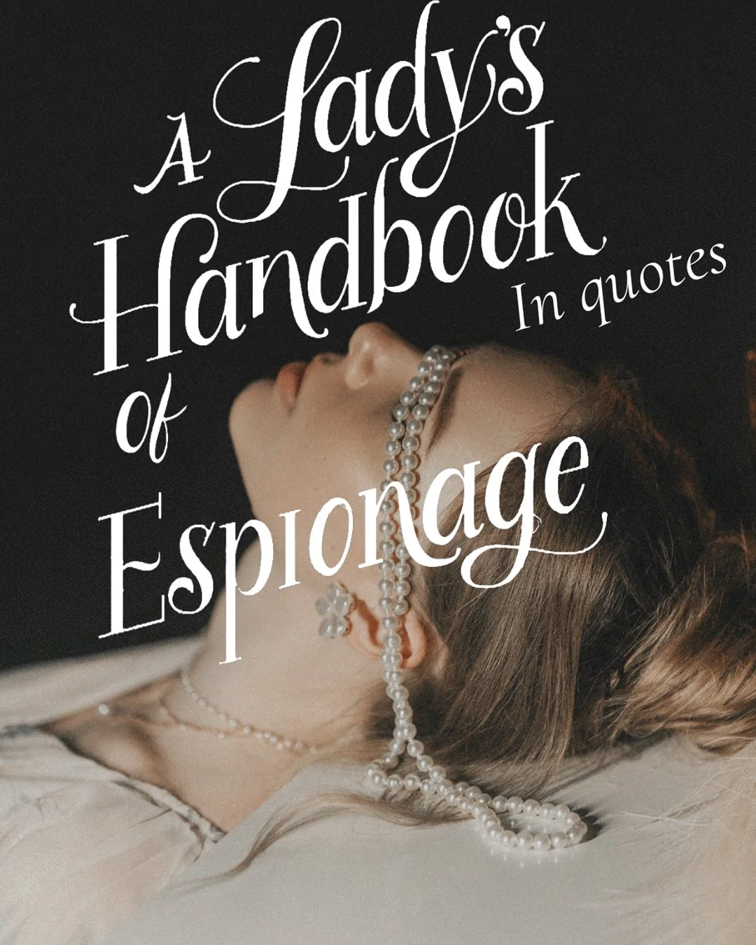 A LADY'S HANDBOOK OF ESPIONAGE is cheap for ebook, so here are some quotes!

🔥

LADY'S HANDBOOK is a historical romance about a world famous thief and the spy who can't bring himself to catch her. There is a fake marriage, espionage, international c