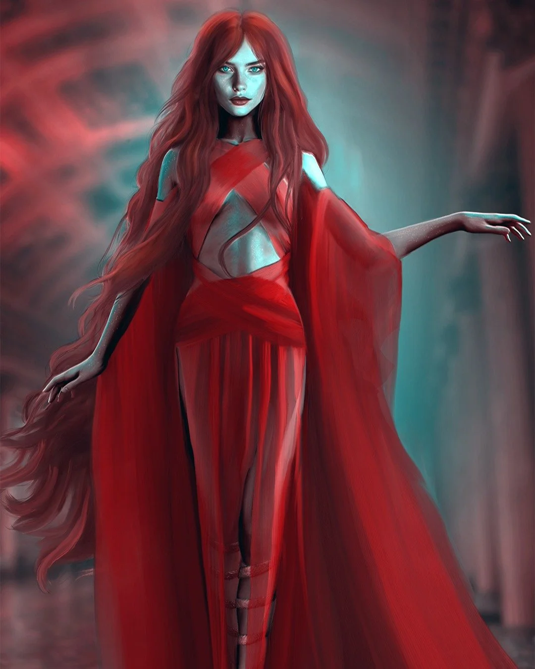 "Theodora Devaliant is beautiful in the way natural disasters are beautiful."

🔥THEODORA DEVALIANT, The Wolf and The Crown of Blood

10 days until release, and so here is some Theo art I made. Theo is such a complicated character, I can't 