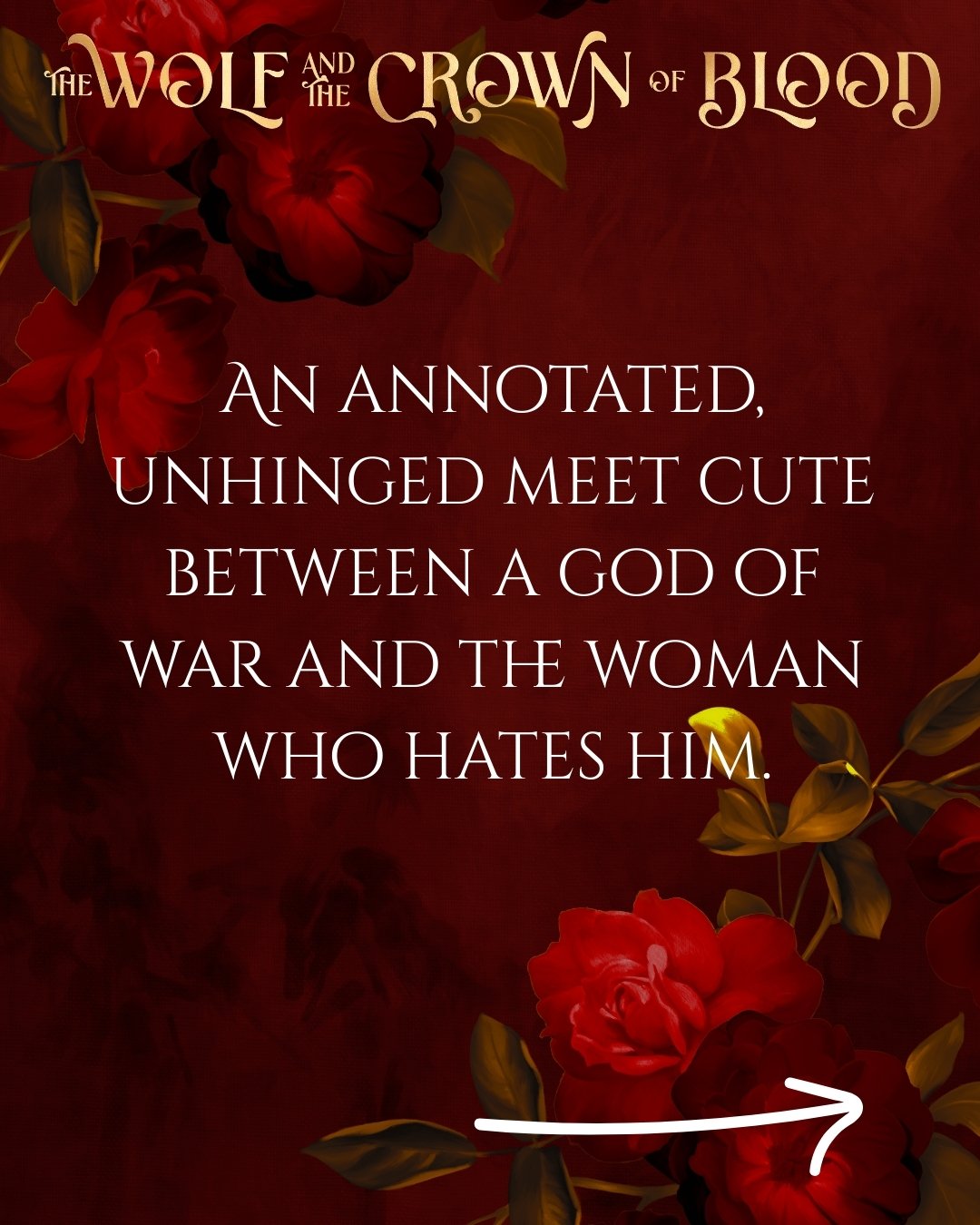 THE WOLF AND THE CROWN OF BLOOD is out tomorrow!!!! Omg can you believe it? 🥹

So here are some annotations of one of my favourite chapters. Enjoy!

xx

🔥

THE WOLF AND THE CROWN OF BLOOD is a dark enemies-to-lovers romantasy featuring a god who's 