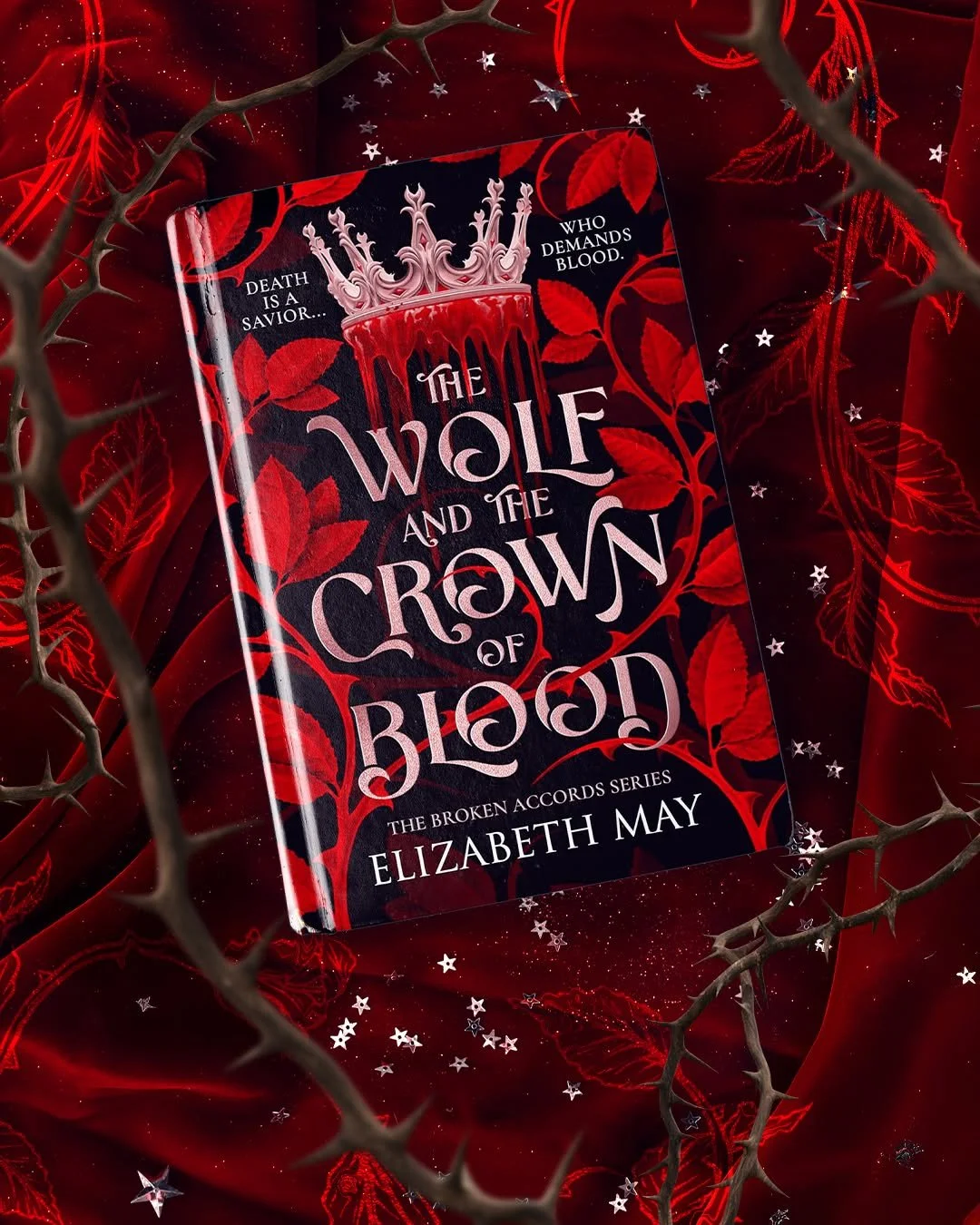 THE WOLF AND THE CROWN OF BLOOD is out today! You can find it in shops, in ebook, and in audio in the UK and the US.

Thank you all so much for supporting my unhinged, feral god of war and the woman who brings him to his knees.

If you enjoyed WOLF, 