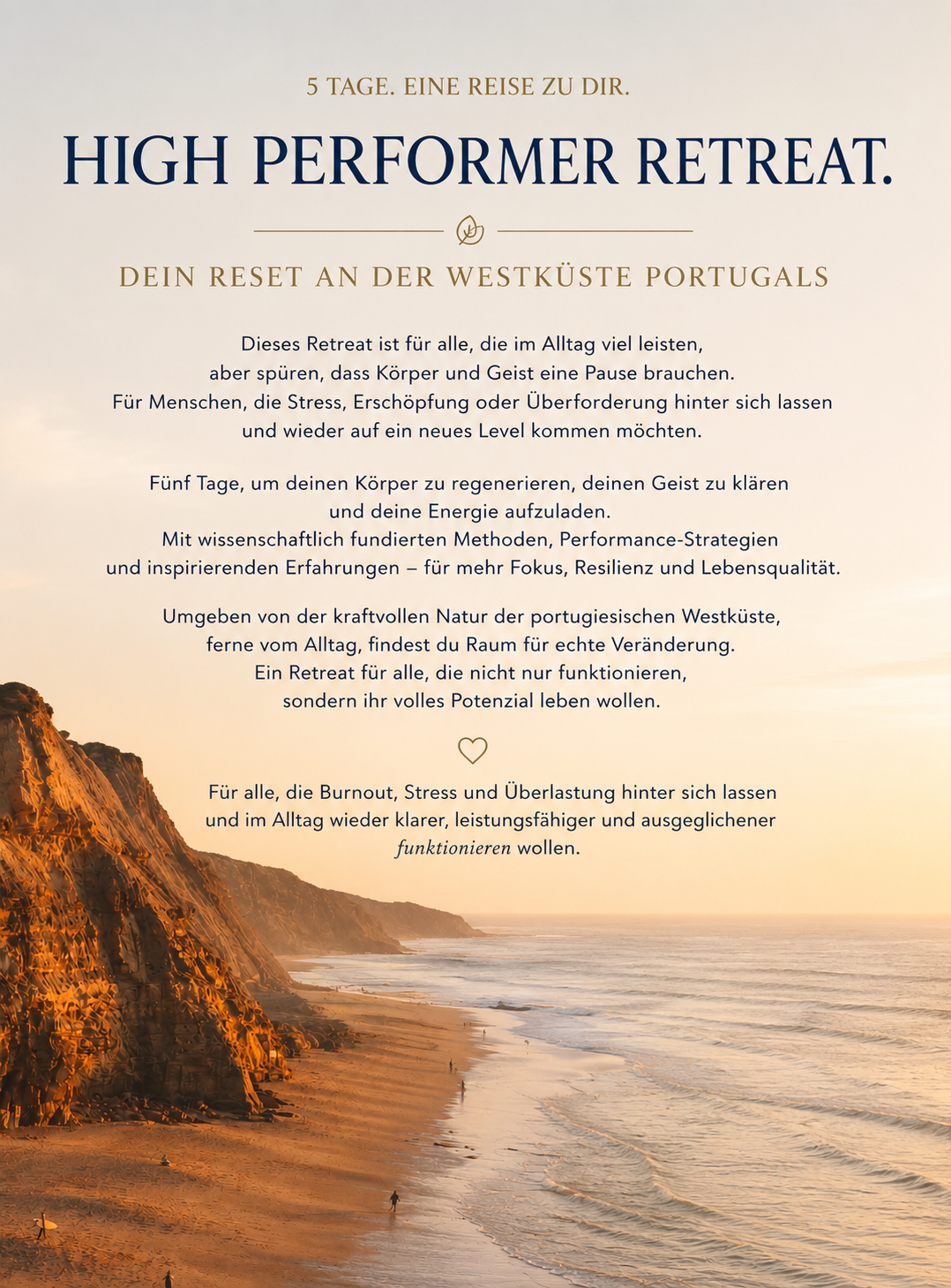 5 Tage High Performer Retreat Portugal·  September 2027