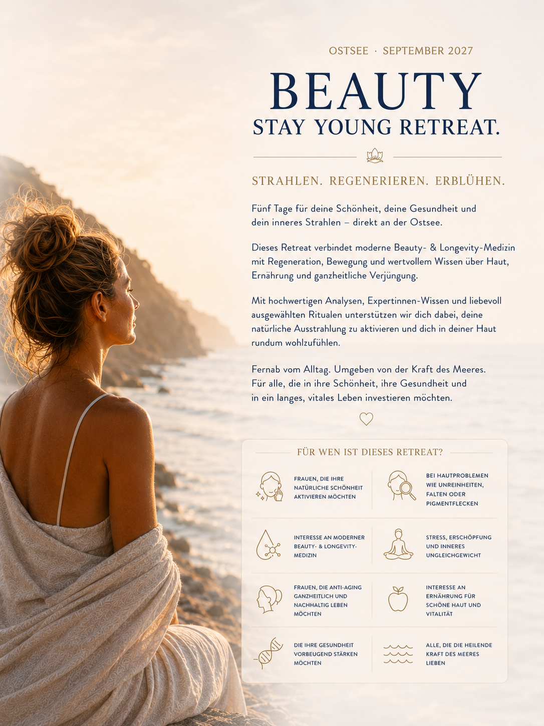 5 Tages-Stay Young Retreat· Ostsee ·             Juni 2027