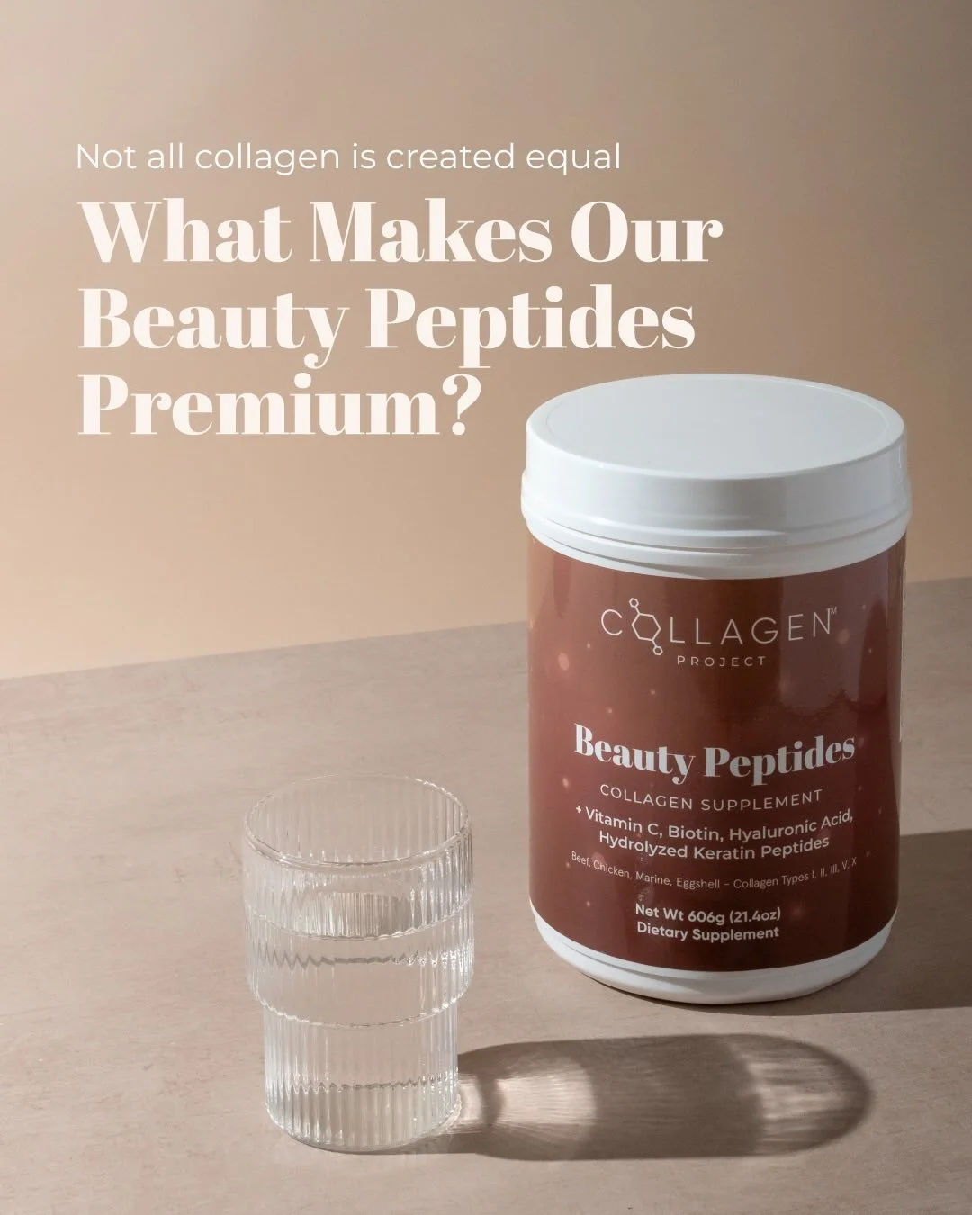 A supplement that actually covers it all.
Beauty Peptides combines six powerhouse ingredients for fuller hair, stronger nails, and healthier, firmer skin &mdash; all in one scoop.

✨ Black Friday deal: 25% off
Shop via the link in bio.
#collagen #col