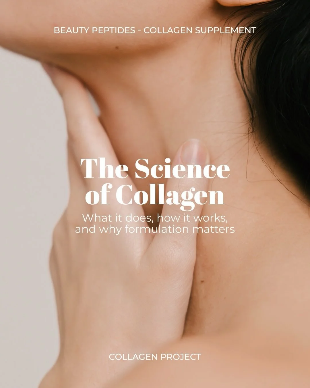 Not all collagen is created equal.
And your results depend on the details 👇

✨ Beauty Peptides by Collagen Project isn&rsquo;t just &ldquo;collagen&rdquo;
&bull; 5 types of hydrolyzed collagen peptides
&bull; Clinically supported actives for skin, h