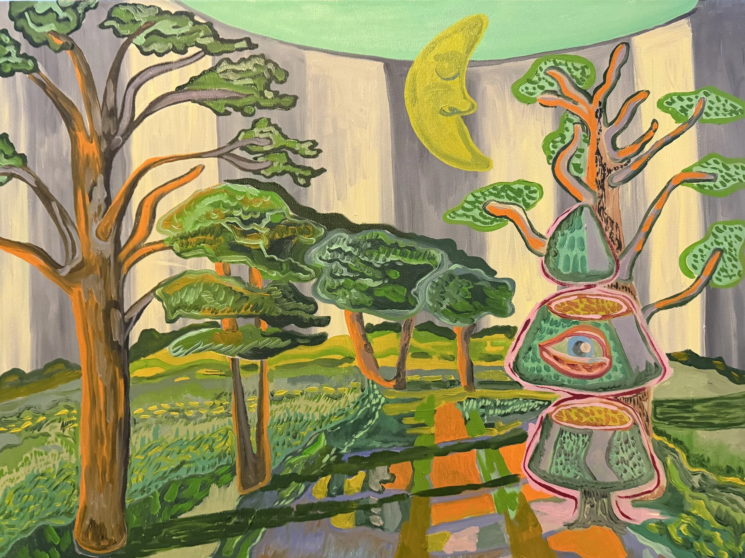 With the Survivors, 24x36", $1800