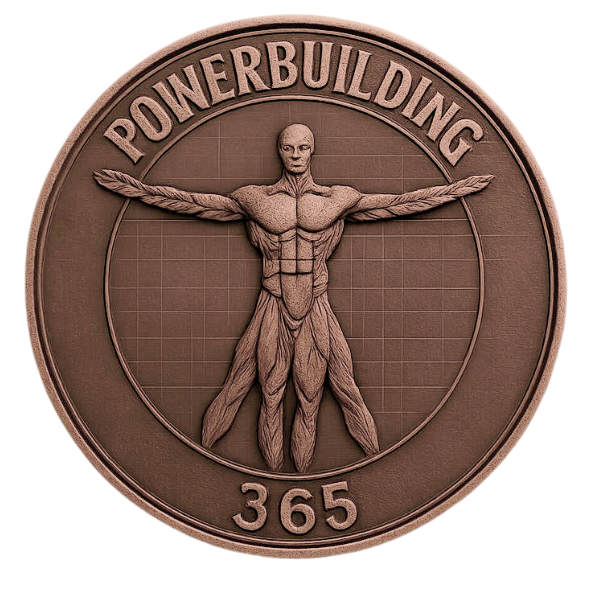 POWERBUILDING 365 medallion