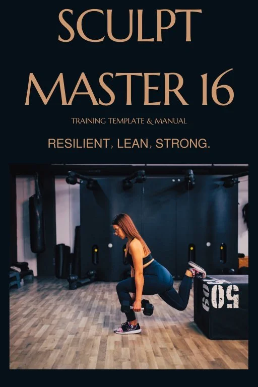 Sculpt Master 16 Training Template and Manual