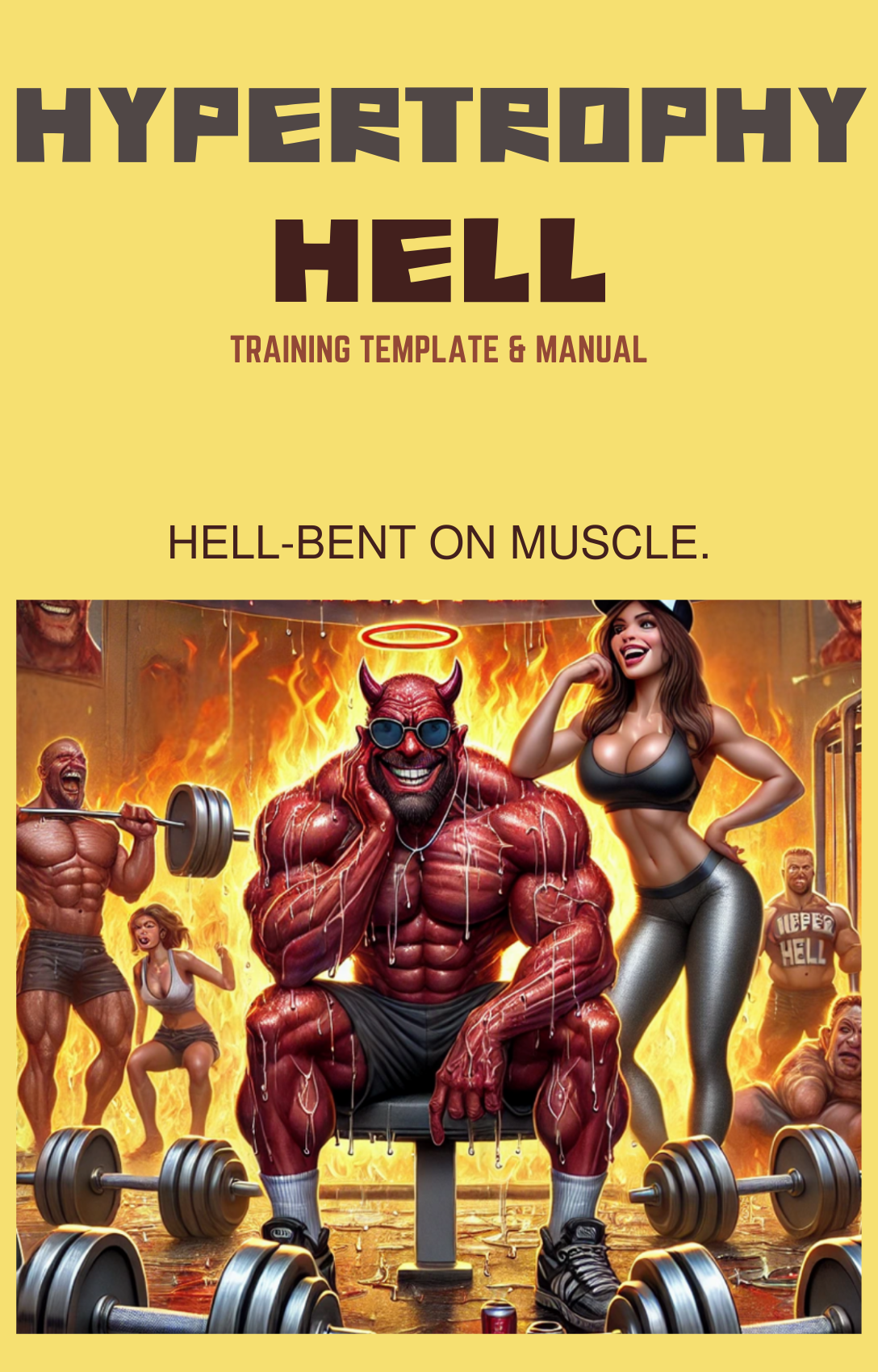 Hypertrophy Hell Training Template: Your Ticket to Muscle-Building Damnation