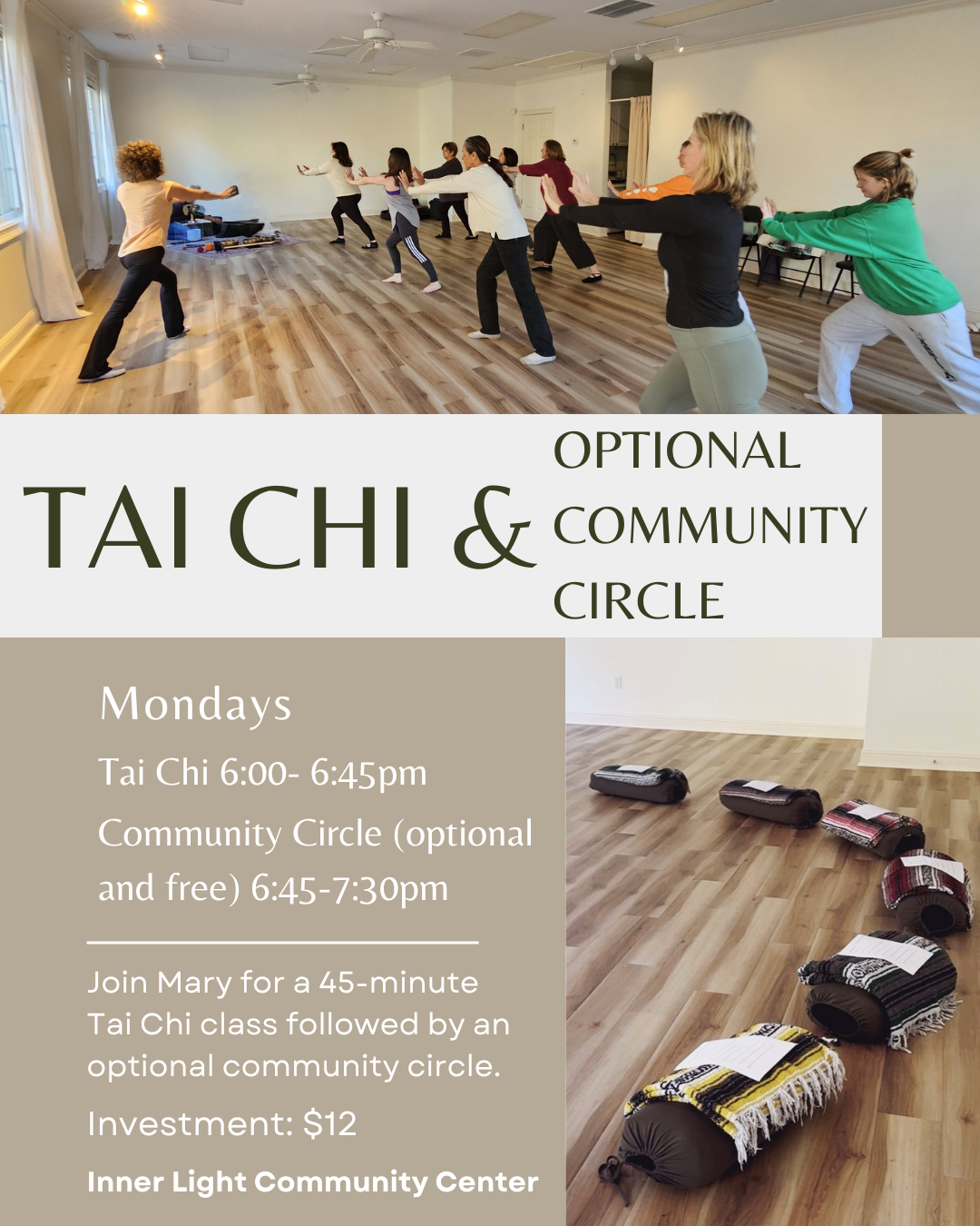 Tai Chi and Community Circle 