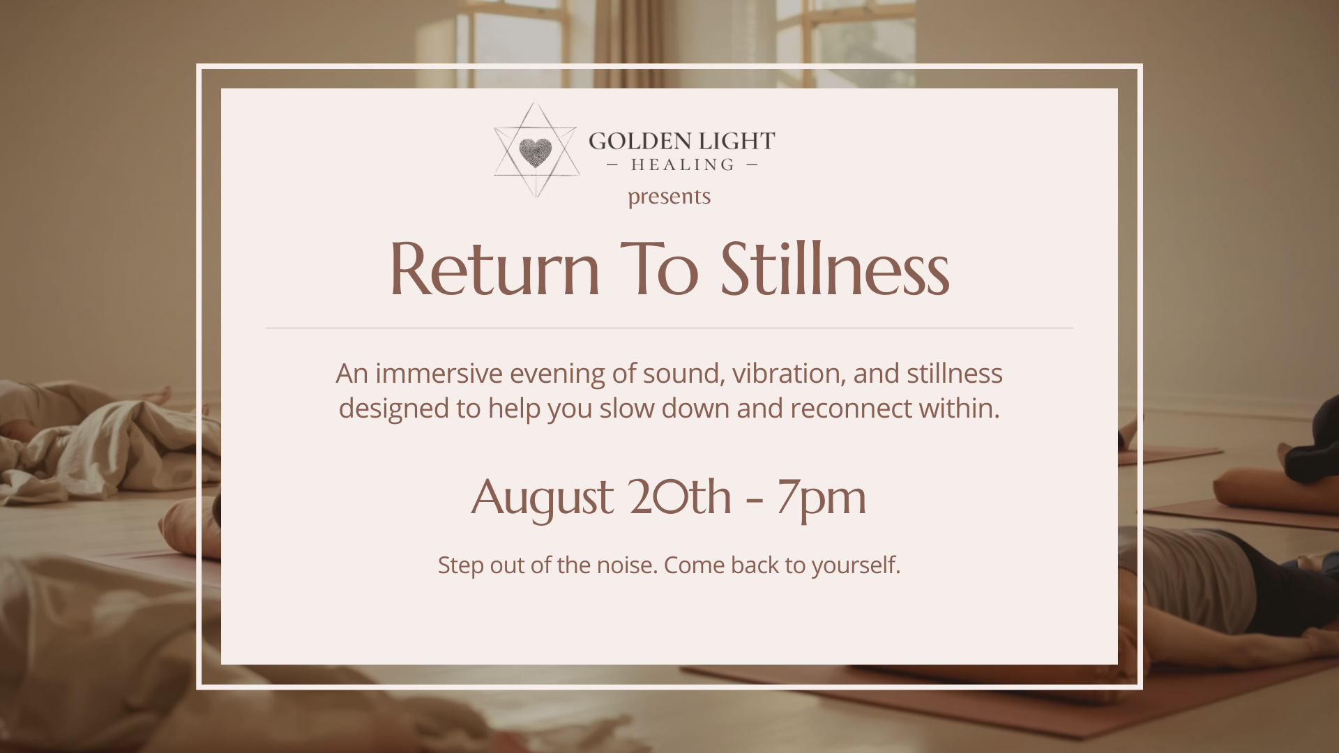 Return to Stillness