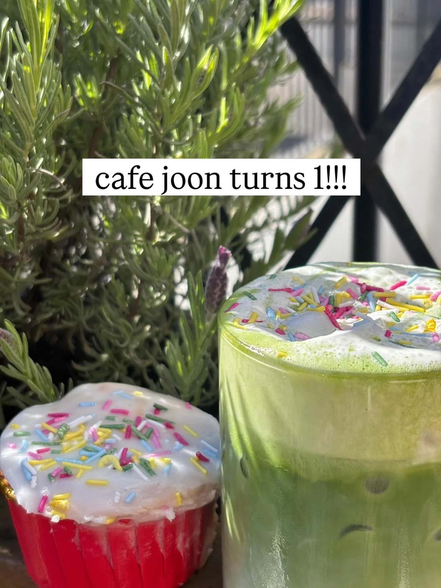 FREE SPRINKLES 🎈
it&rsquo;s our birthday today 🥲

and what better way to celebrate turning one than&hellip; sprinkles on everything

we want to celebrate with you - so birthday cold foam is FREE on any iced drink this week

(whilst stock lasts, in 