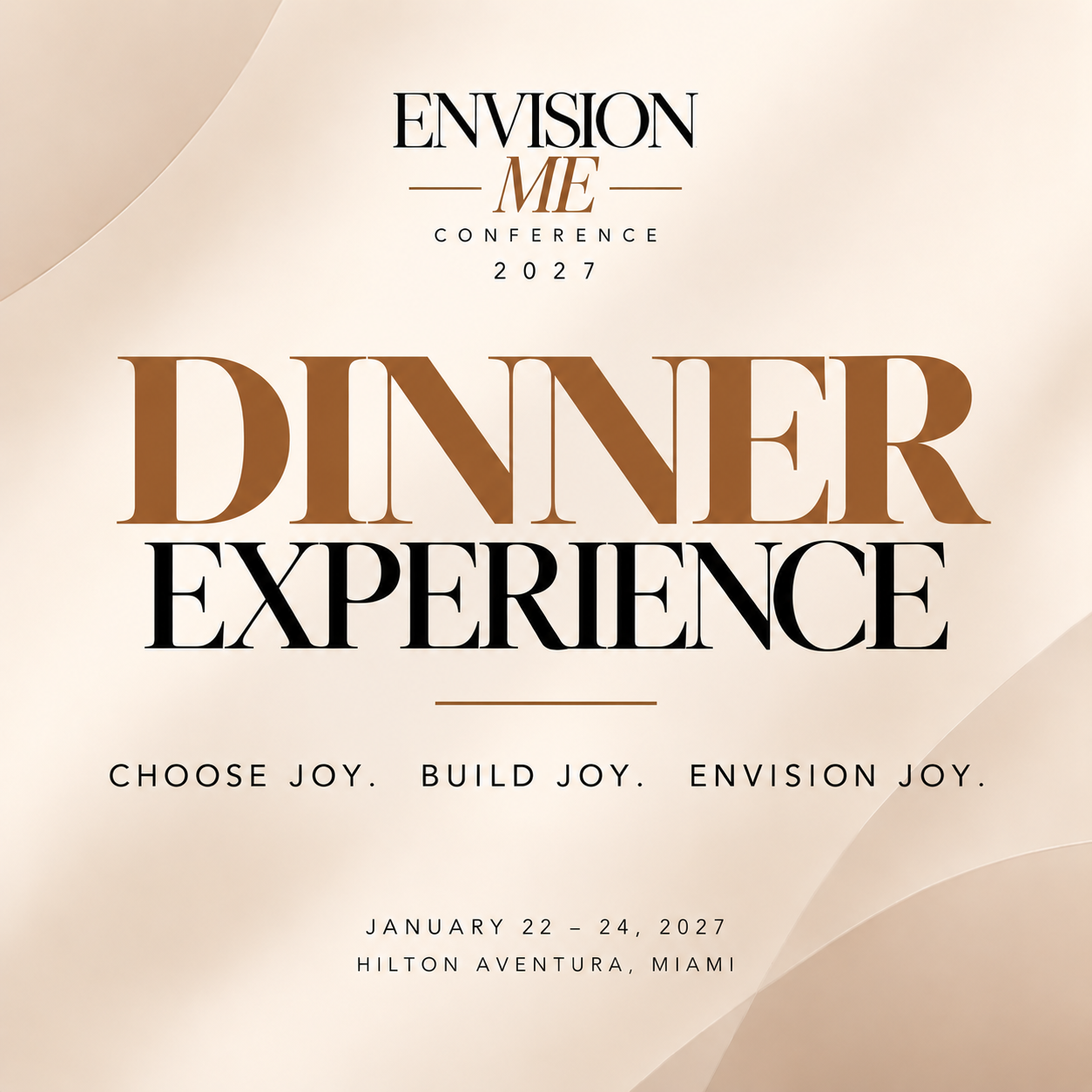 Exclusive Dinner #SomethingAt The Table