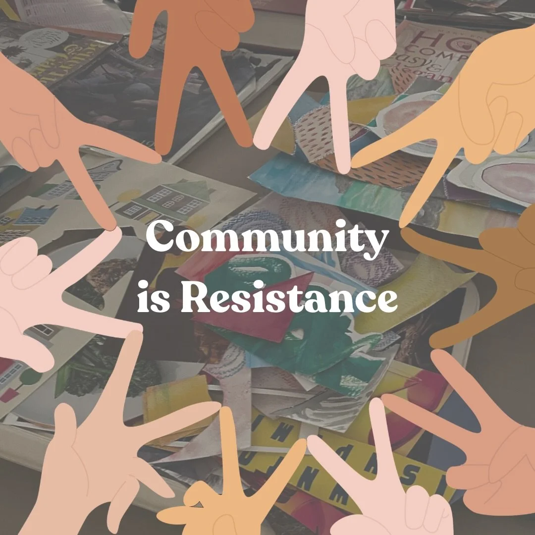 Once again, things are feeling very uncertain and scary in our current political climate and I want to gently remind you that there is a small, quiet community here in Ishpeming where people come together to make art and witness one another through i