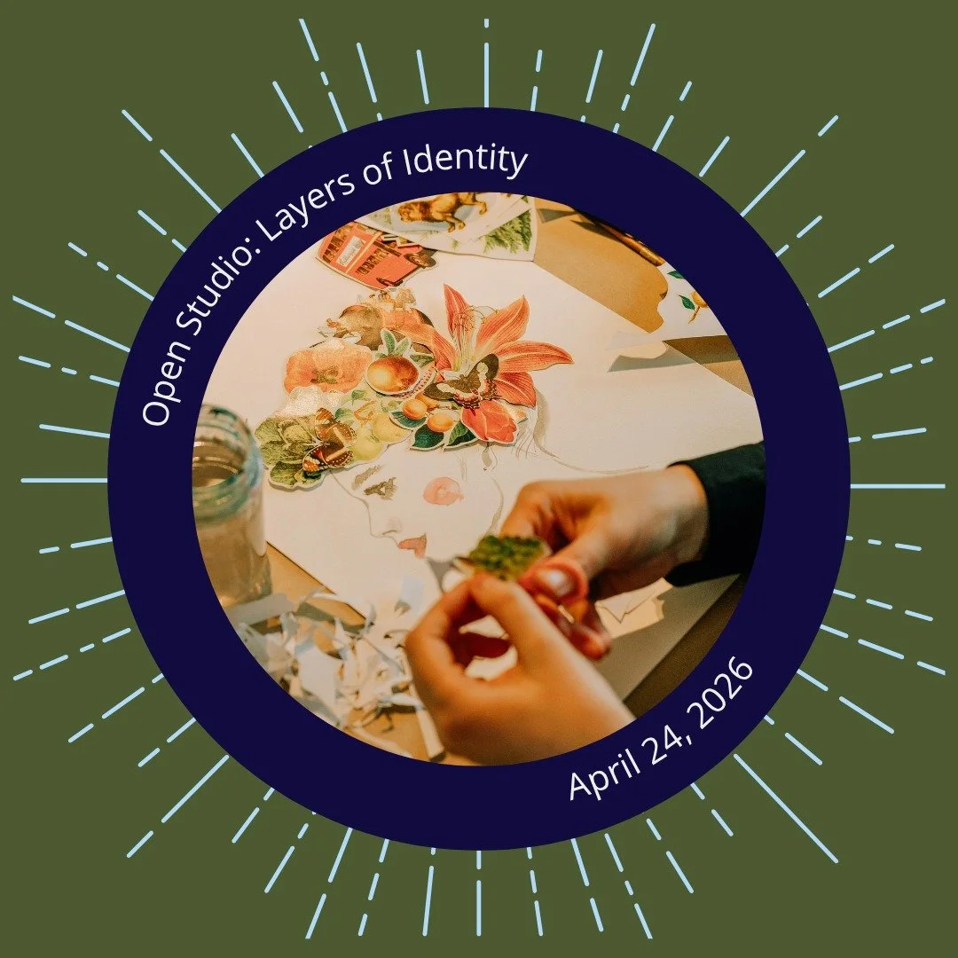 April 24th Theme: Layers of Identity
Explore the many layers that make up who you are through watercolor and collage. Using transparent washes and layered imagery, you&rsquo;ll build a piece that reflects different parts of yourself, both visible and