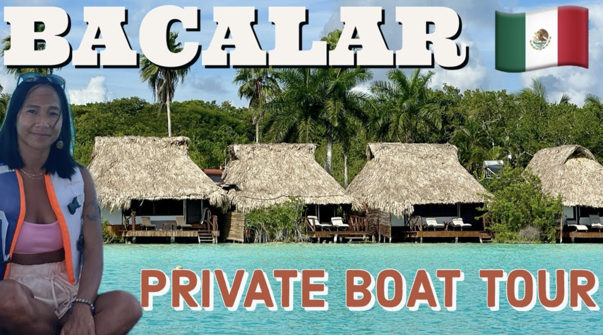 Bacalar Private Boat Rental YouTube Video
