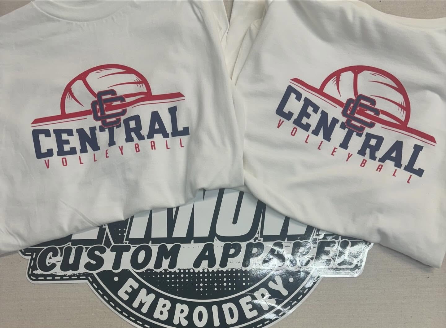 Camp tees for @ccraider_sports volleyball 🏐