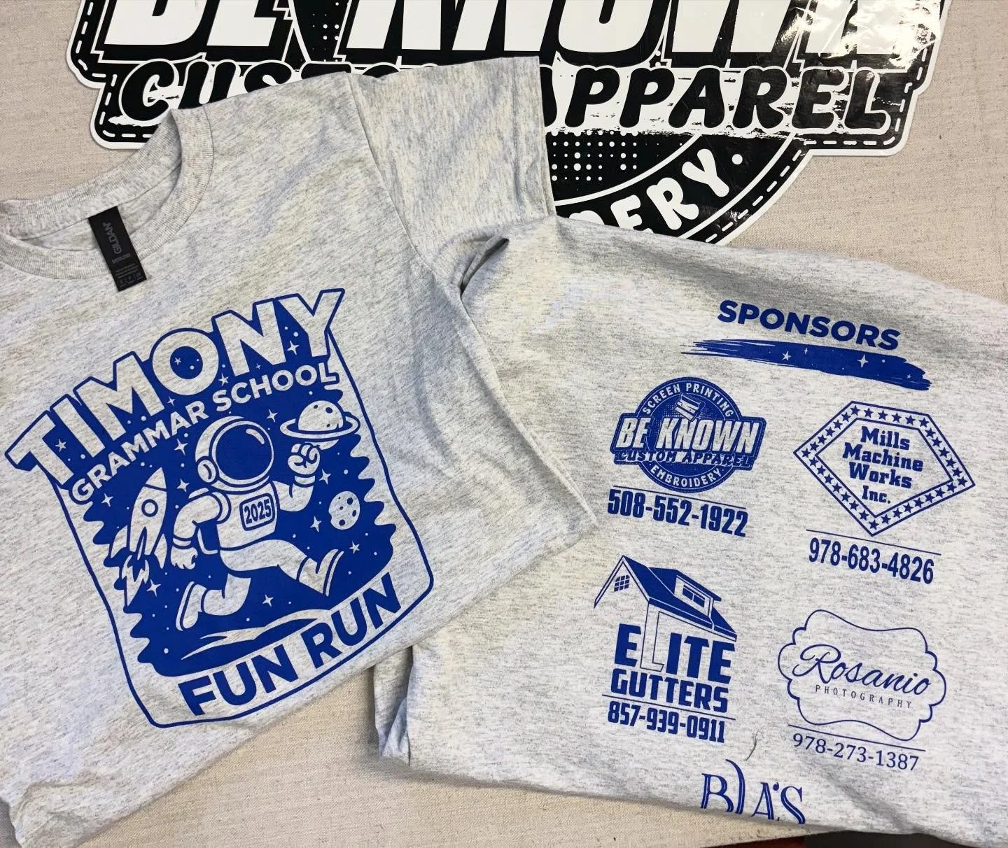 Tees for the Timony Fun Run! 🏃