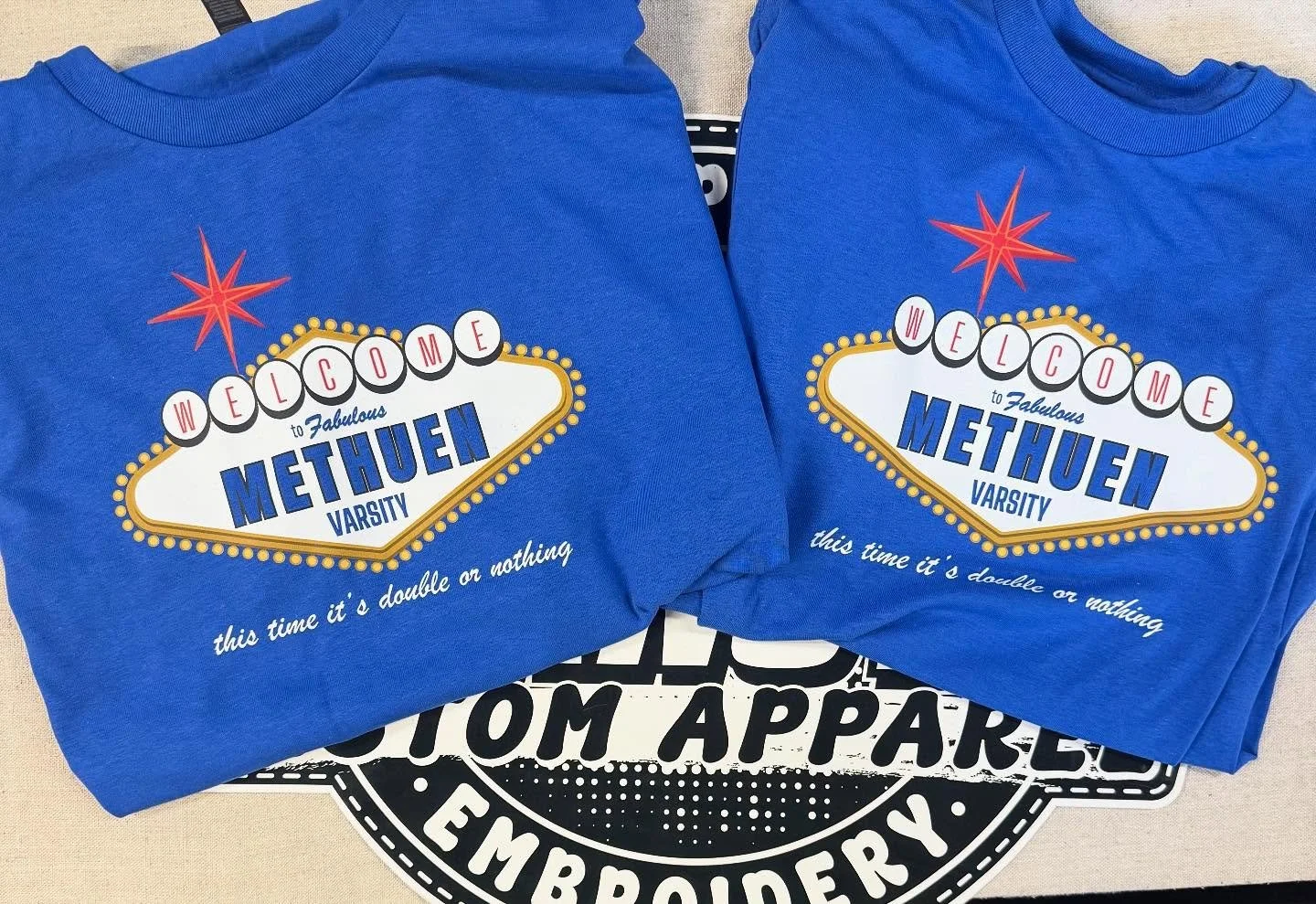 Tees for @methuenrangers_popwarner 📣