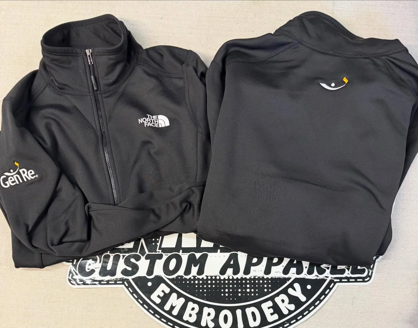 North Face full zips heading out for our friends at Gen Re