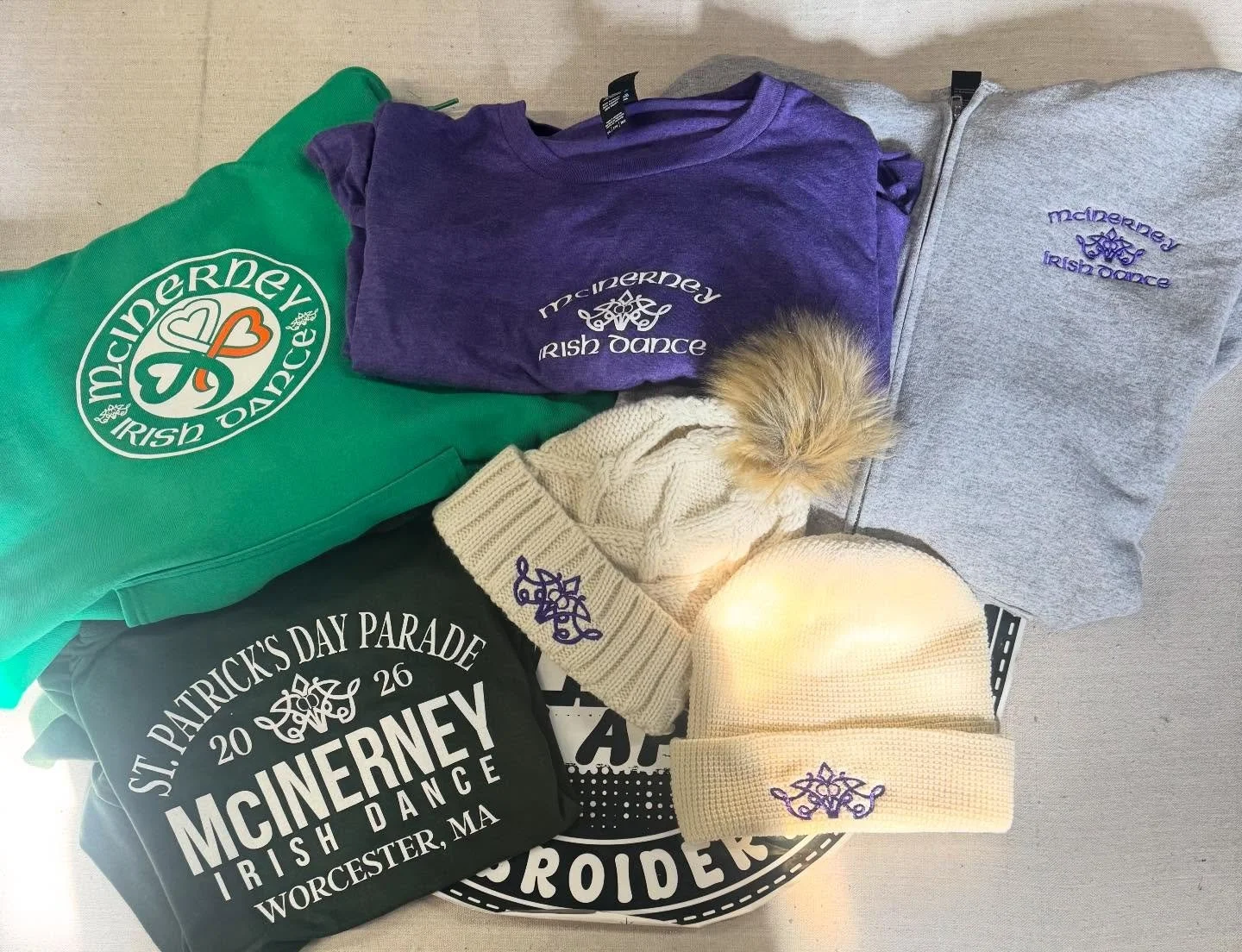 St. Patrick&rsquo;s Day parade gear for @mcinerneydance ☘️ ☘️