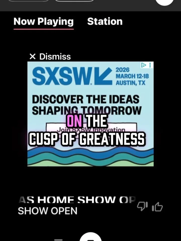 We are On the Cusp&hellip; of greatness! 💜✨

Shoutout to Kim and Louis for going on the air today. Thank you to @keithgroller and @foxsportsradio for sharing the space and showing love for our band! 

We hope to see you all December 5 at The Wooden 