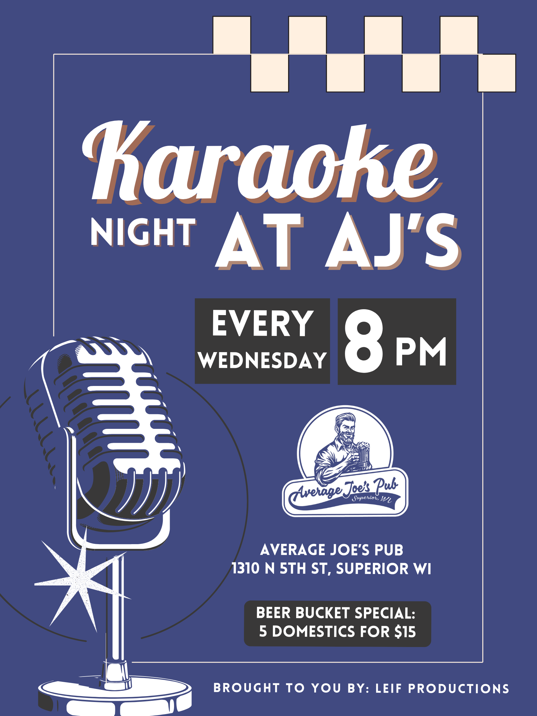 WEDNESDAY NIGHT KARAOKE 