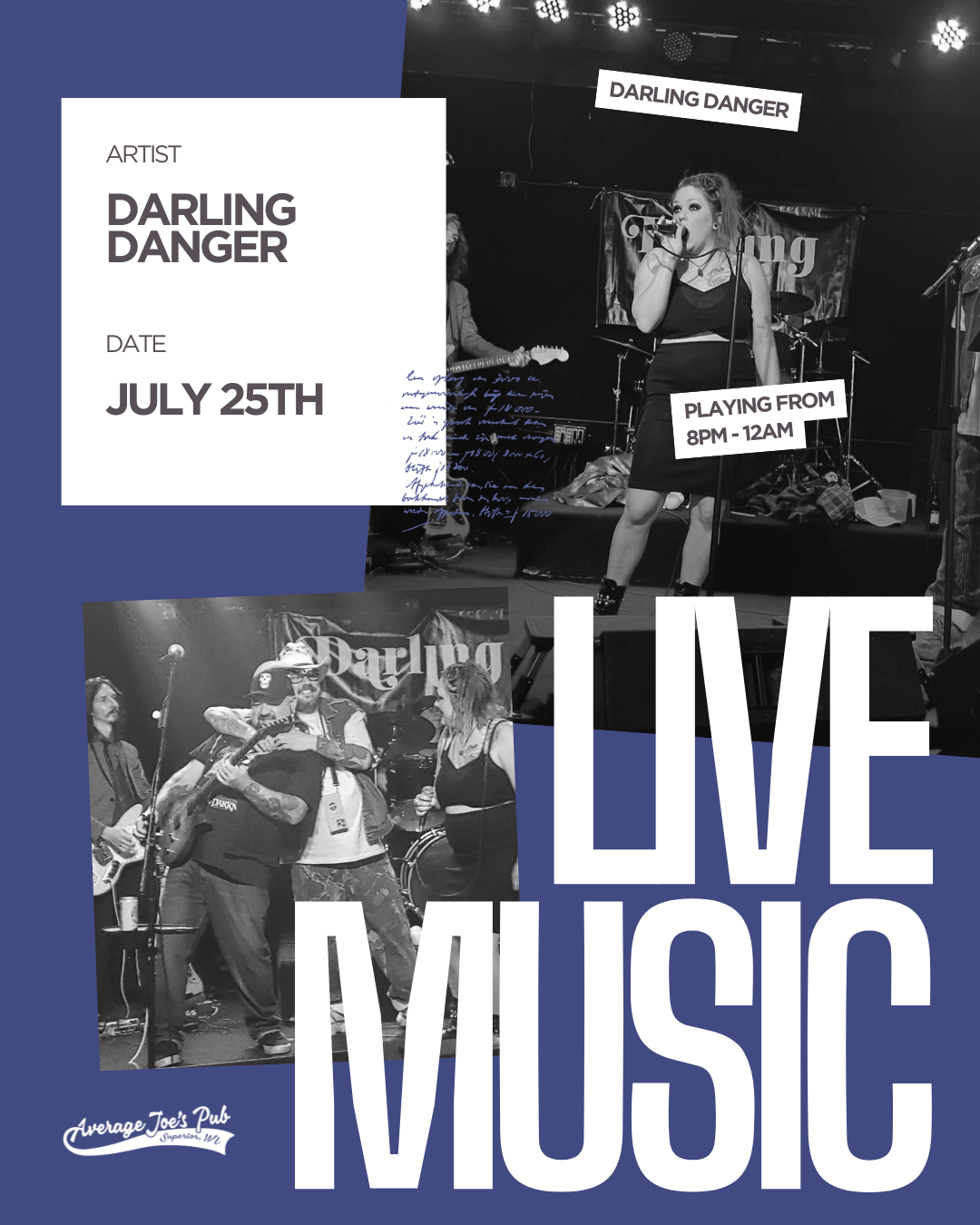 Live Music w/ Darling Danger 