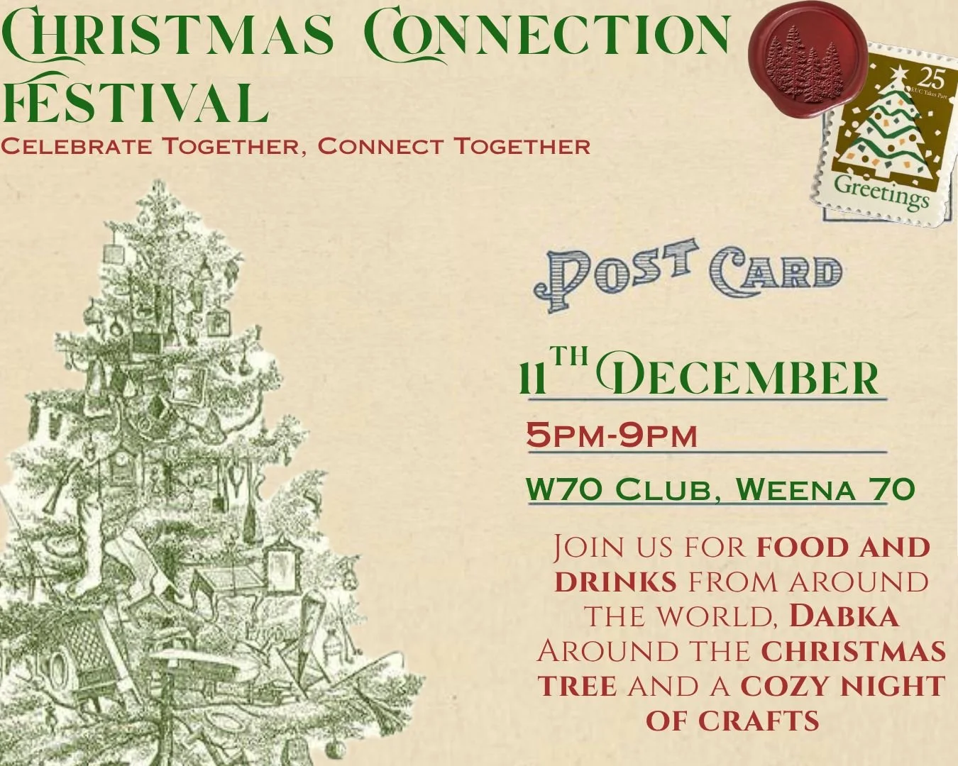 Volunteer at the Christmas Festival of Connection!