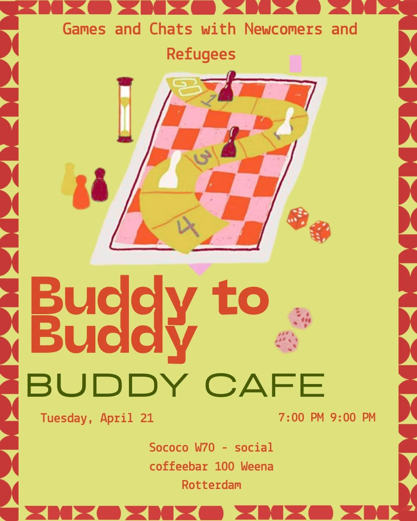 Sign up to the buddy to buddy cafe next week! 

Via euctakespart.com
