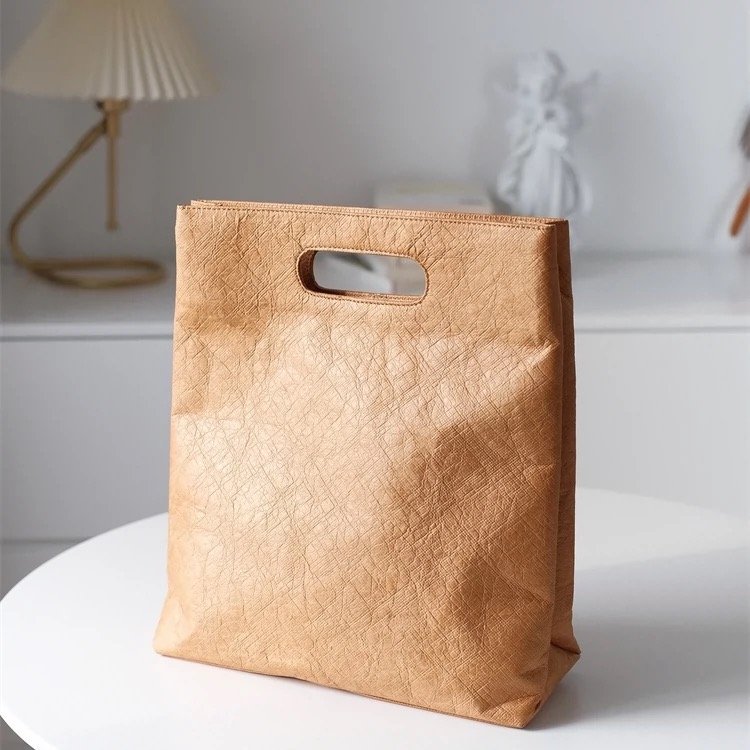 Durable Double-Layer Tyvek Paper Tote Bag