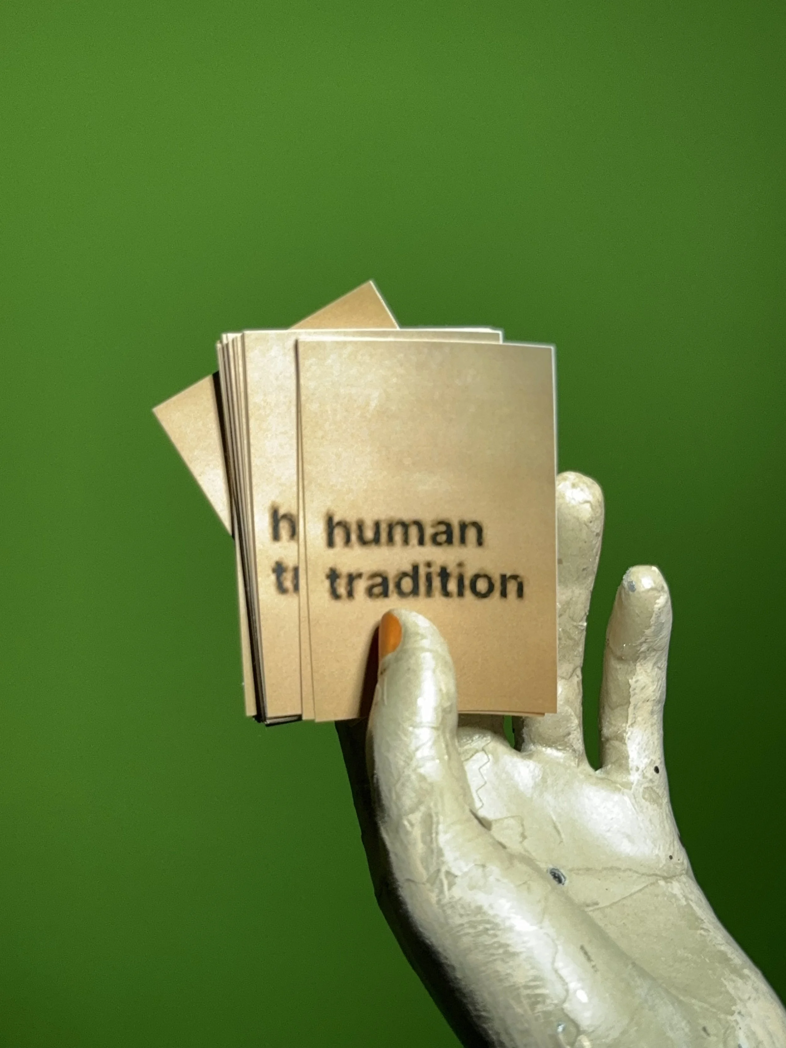 Human Tradition Sticker #01