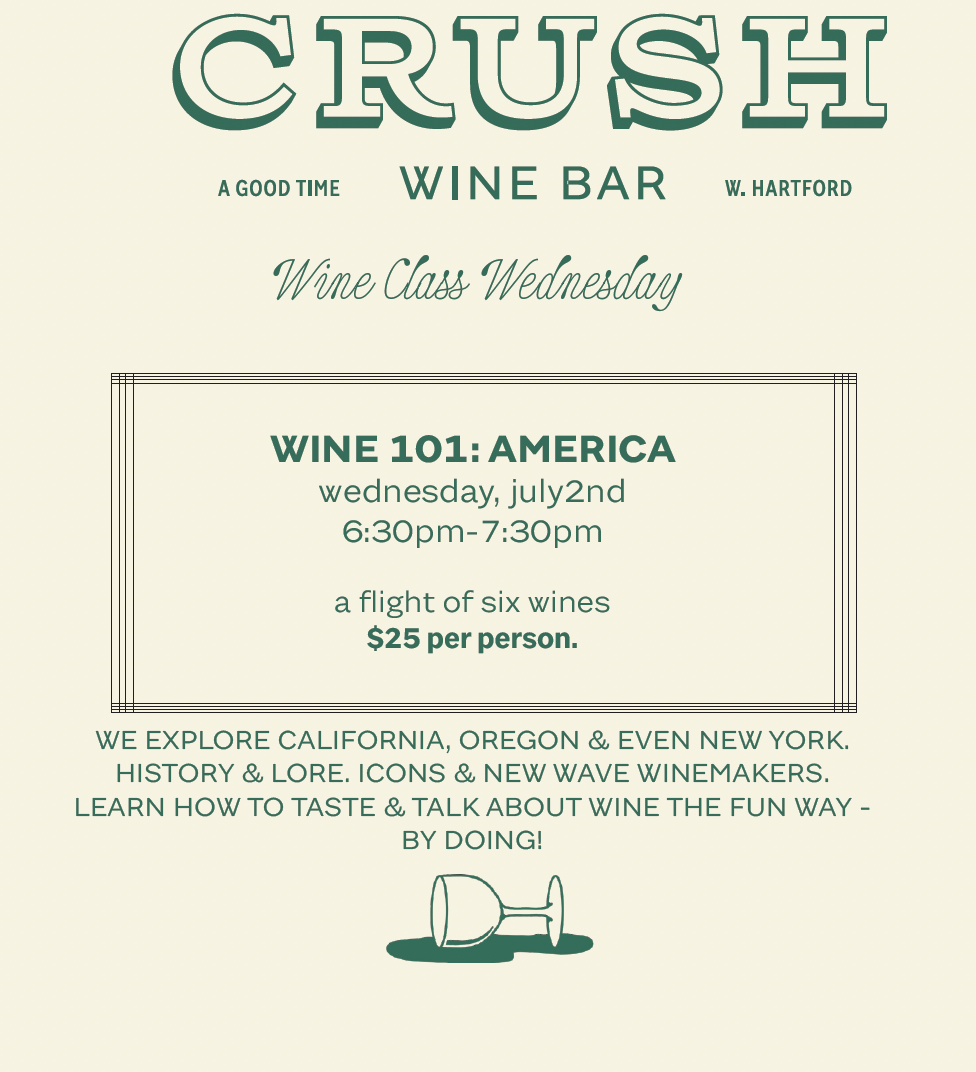 Wine Class Wednesday: Wine 101 United States